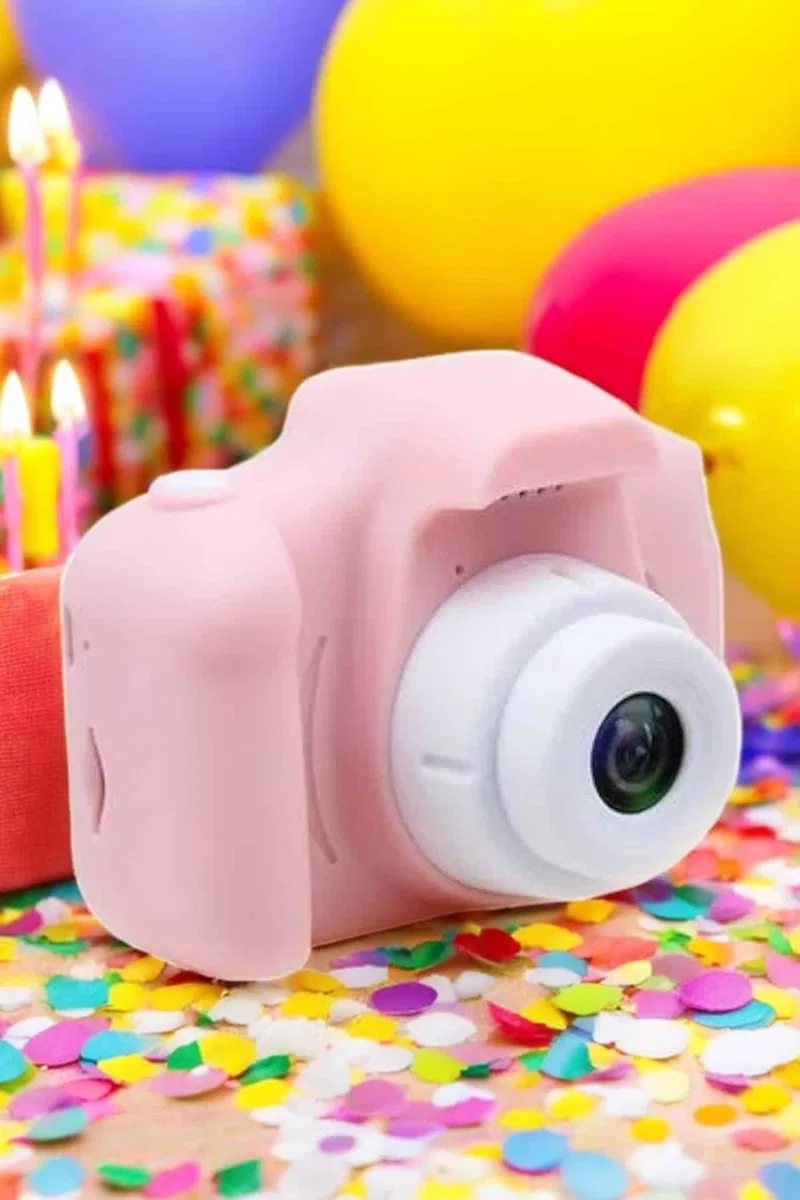 Çocuk Kamerası Dijital 1080P HD Kaliteli Mini Fotoğraf Makinesi Profesyonel görsel 3