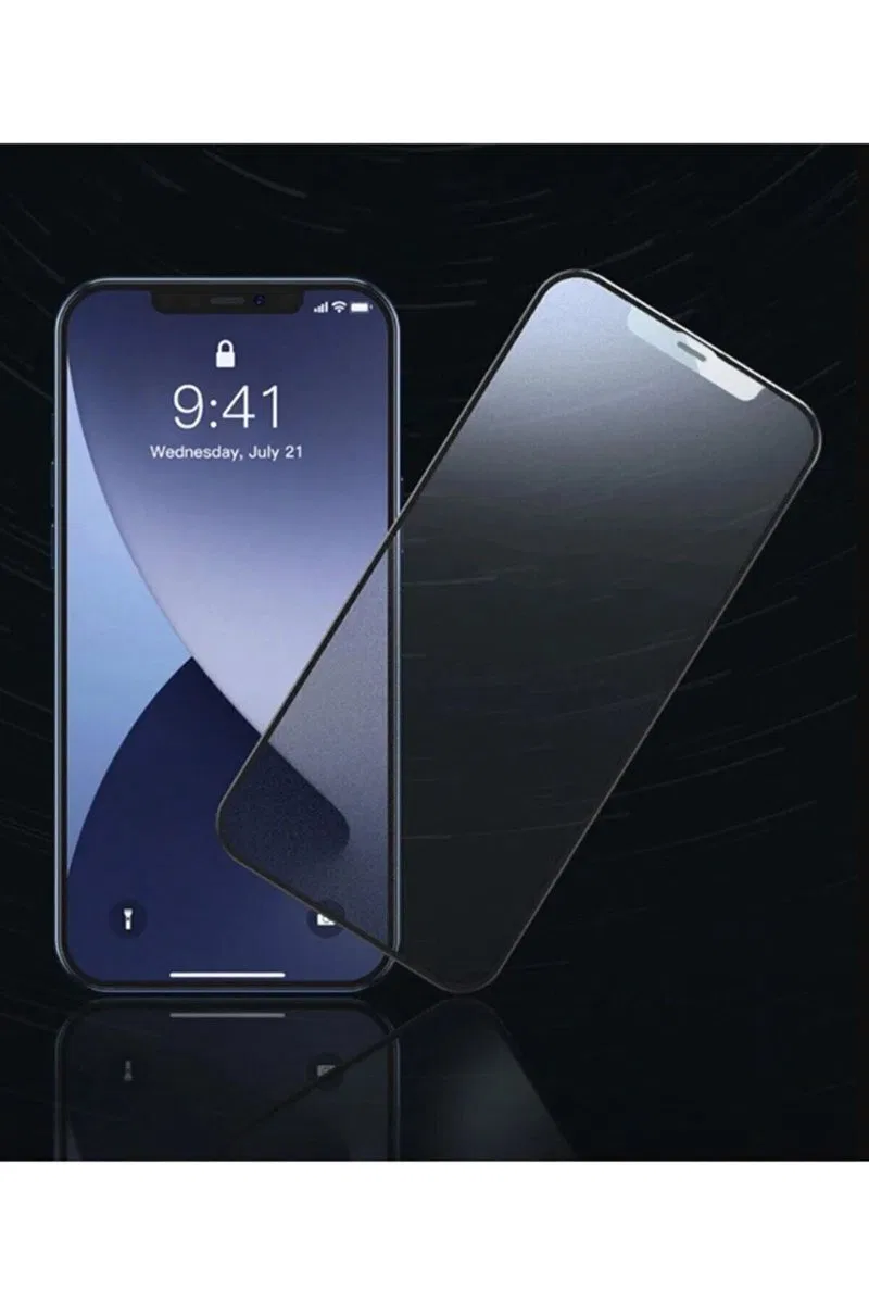 Iphone 12 Pro Max Uyumlu 9d Tam Kaplayan Parmak Izi Bırakmayan Ekran Koruyucu Film görsel 2