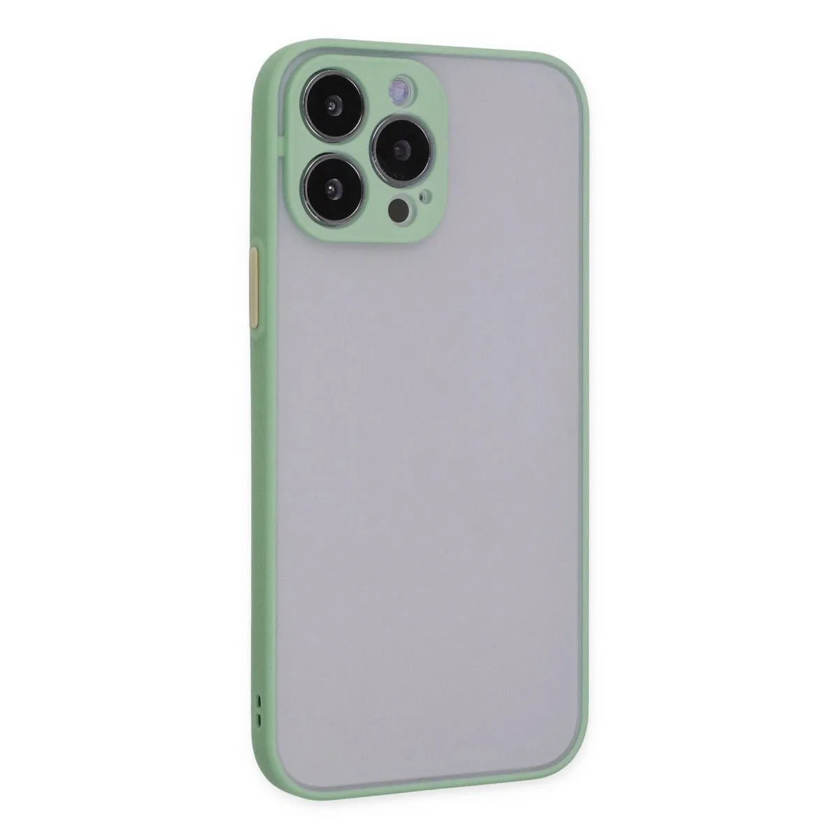 Apple İphone 13 Pro Kılıf Montreal Silikon Kapak - Turkuaz görsel 3