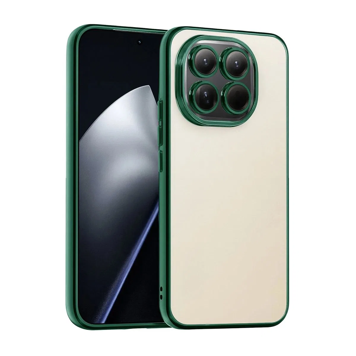 Xiaomi Mi 15t Razer Lensli Silikon - Yeşil