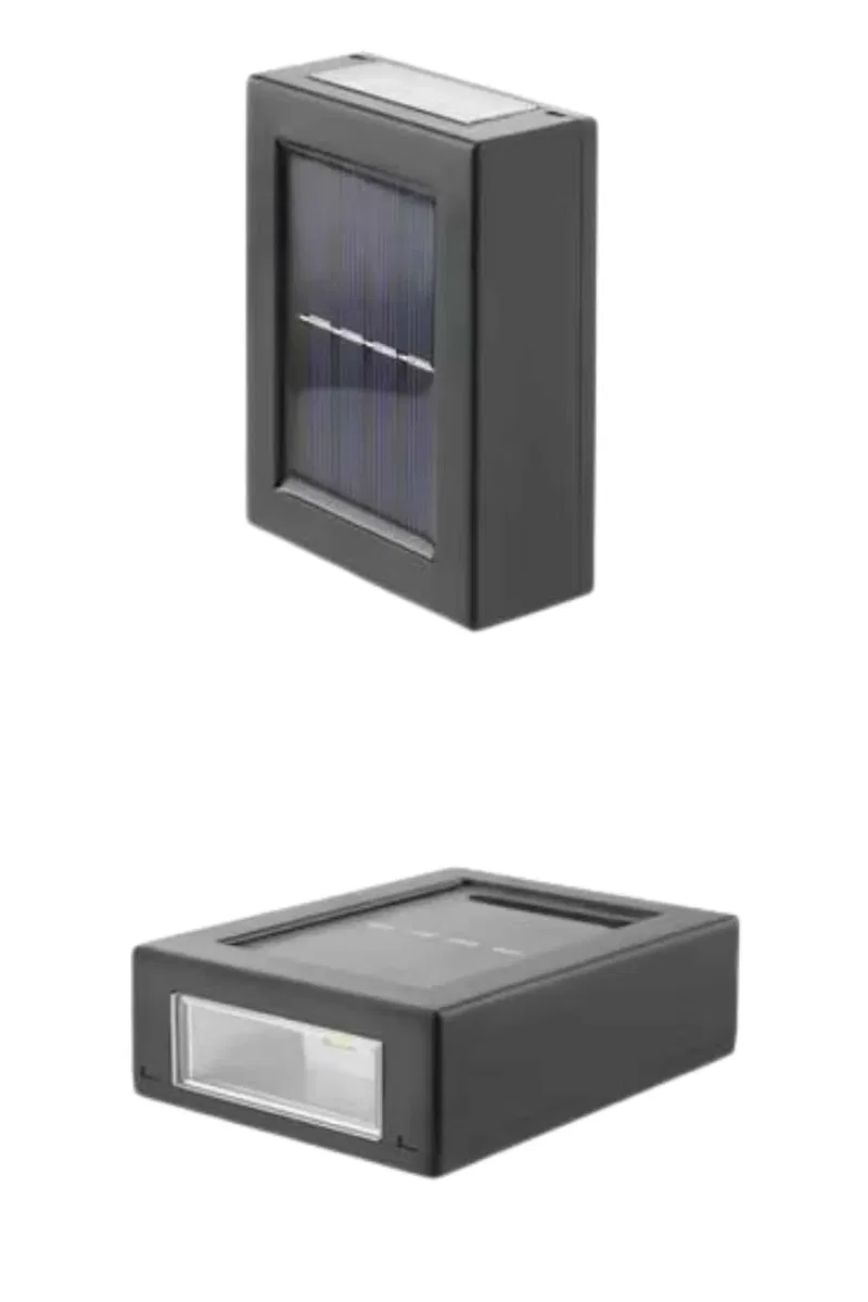 Yeni Model Solar Çift Taraflı Duvar Lambası Dekoratif Duvar Lambası Yeni Nesil görsel 2