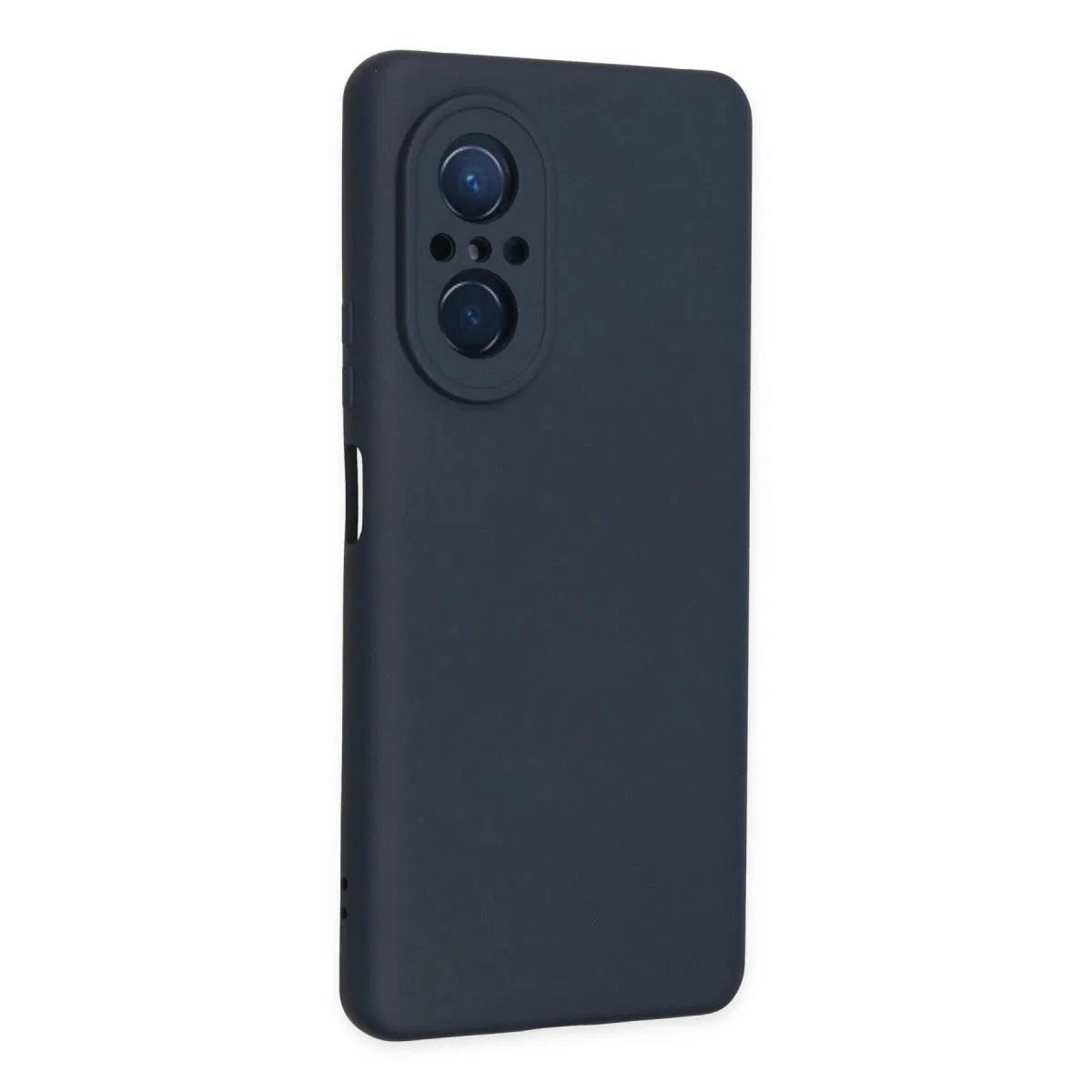 Huawei Nova 9 Se Kılıf Nano İçi Kadife Silikon - Lacivert görsel 2