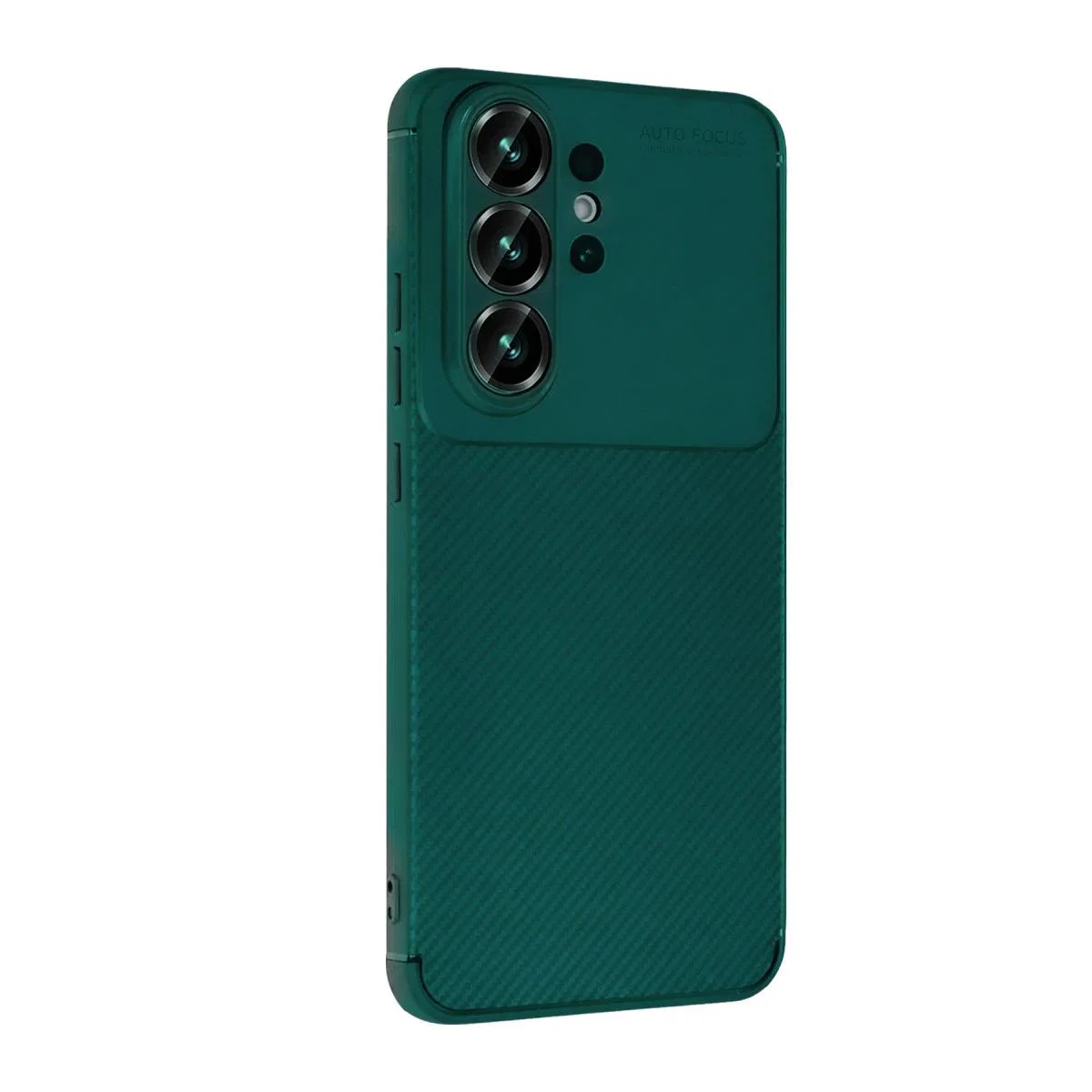 Samsung Galaxy S26 Ultra Auto Focus Karbon Kapak - Koyu Yeşil görsel 2