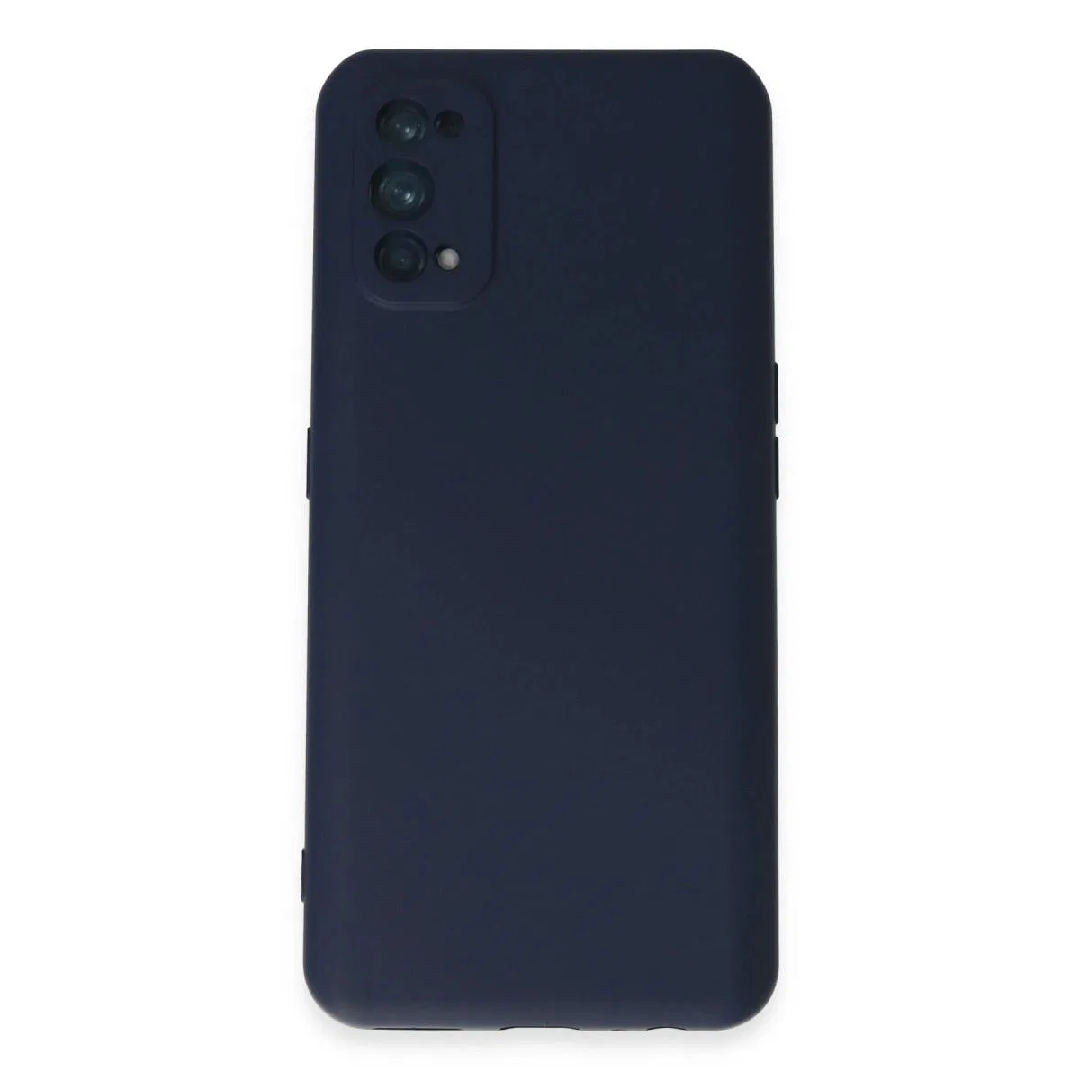 Realme 7 Pro Kılıf Nano İçi Kadife Silikon - Lacivert