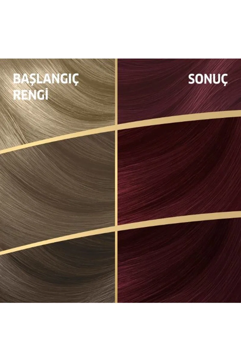 Naturals Saç Boyası Koyu Nar Kızılı 5/45 görsel 6