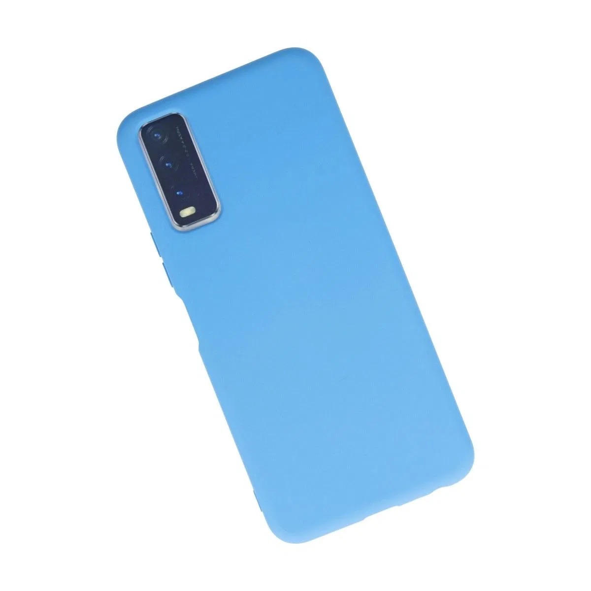 Vivo Y11s Kılıf Nano İçi Kadife Silikon - Mavi görsel 2