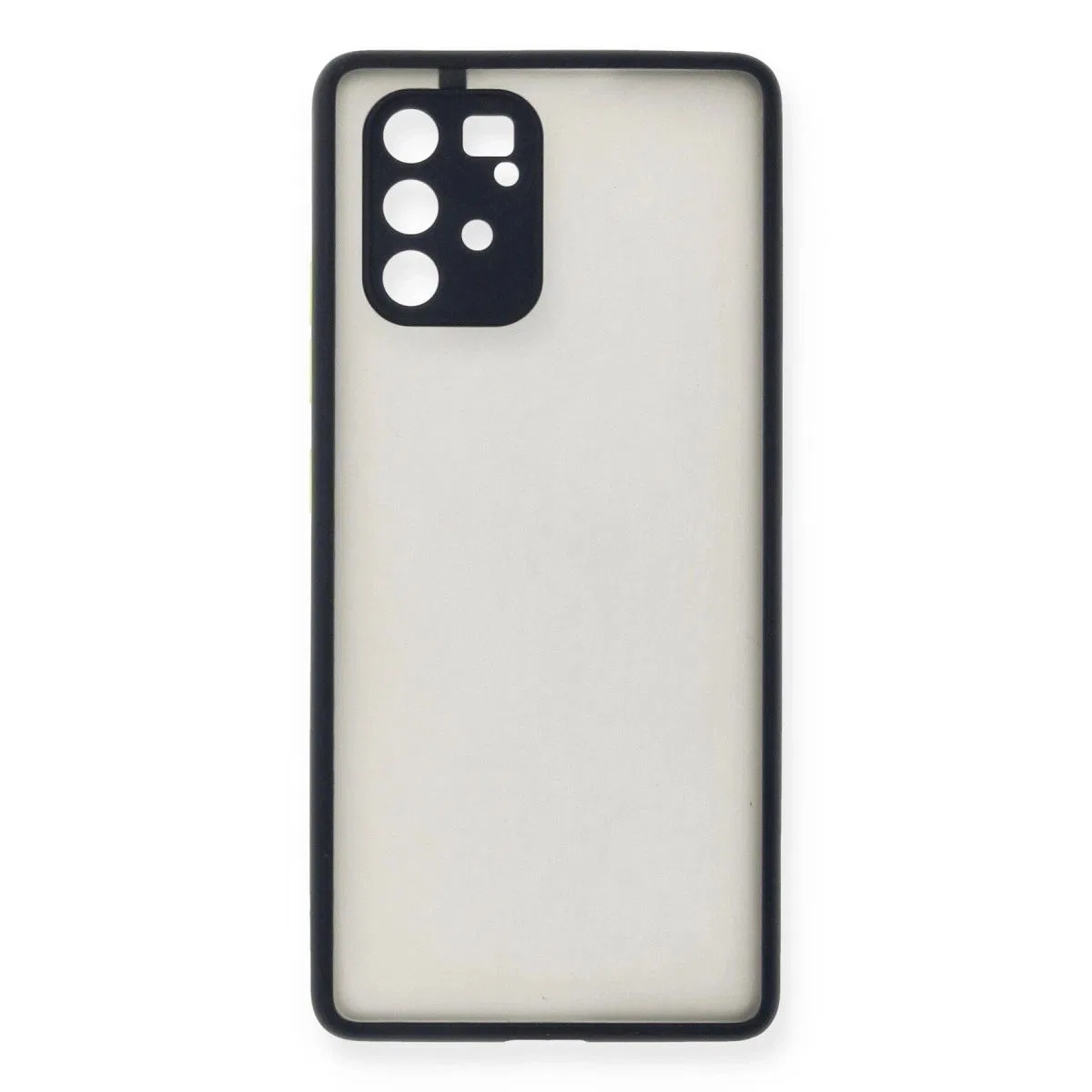 Samsung Galaxy A91 / S10 Lite Kılıf Montreal Silikon Kapak - Lacivert görsel 2