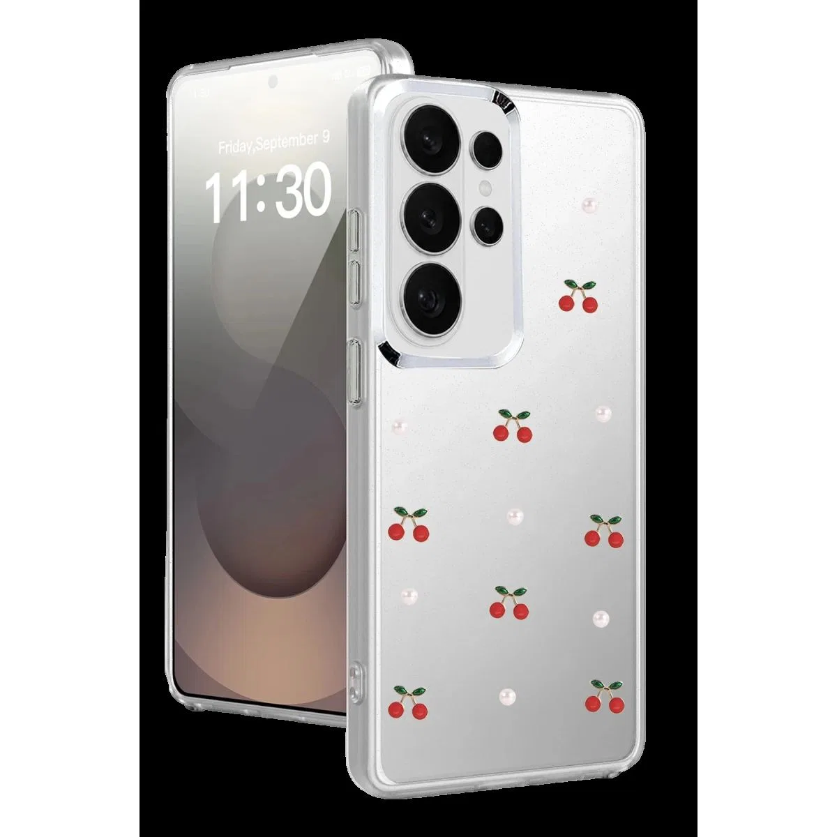 Samsung Galaxy S26 Ultra Fiyonk Desenli Kapak - Desen 9