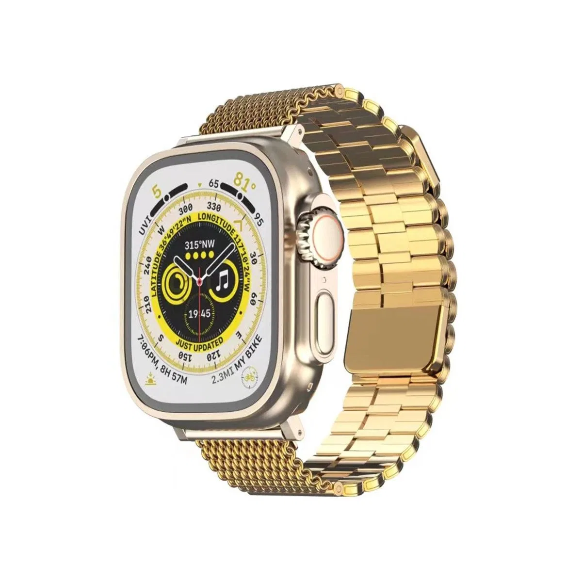 Apple Watch 42mm Ascend Metal Kordon (saat Değildir) - Gold