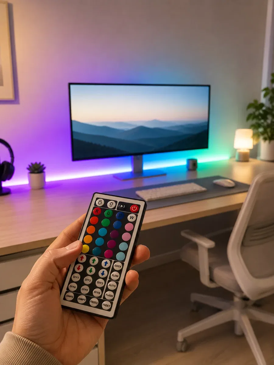 3 ÇİPLİ 5 METRE TV LED görsel 5
