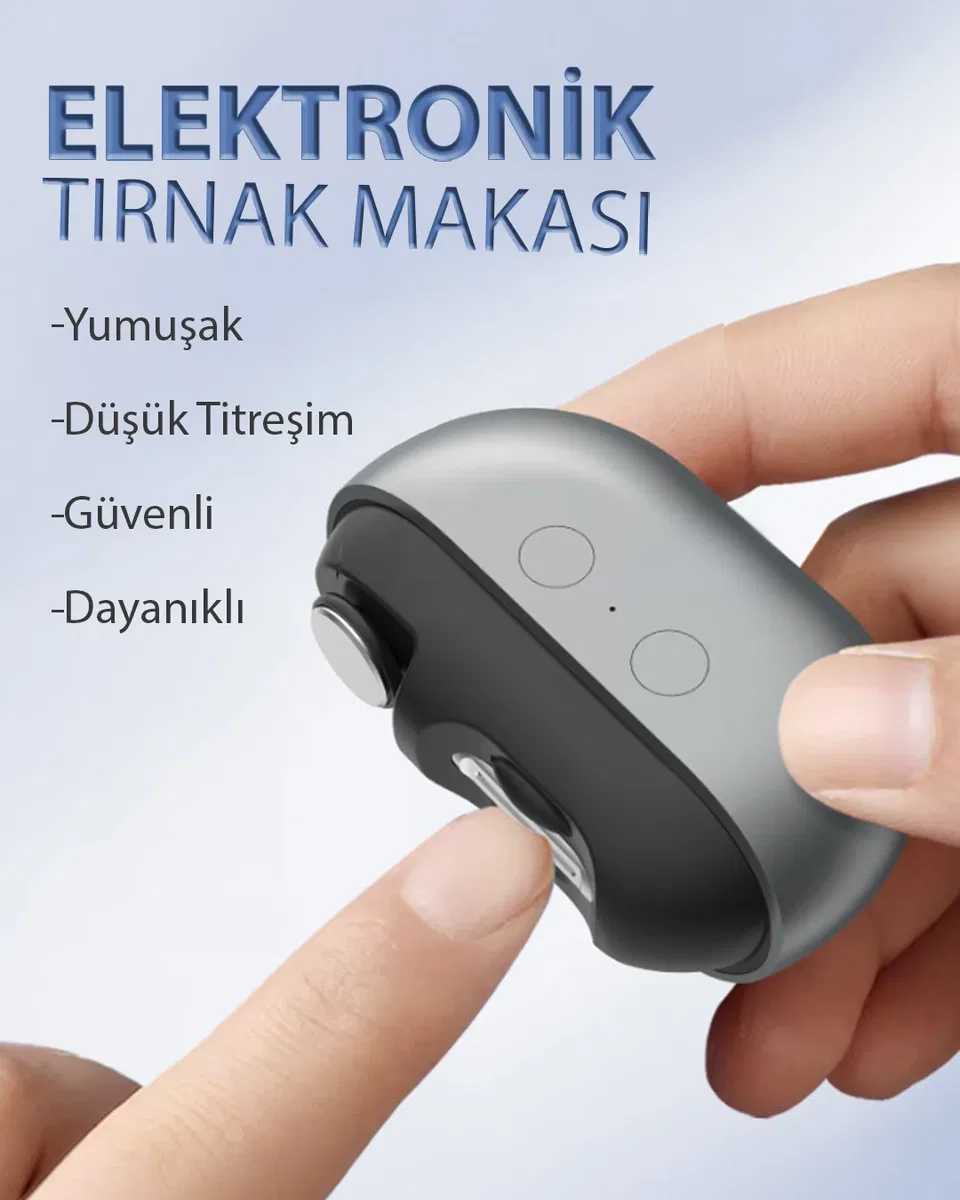 Elektrikli Tırnak Kesme Makinesi Şarjlı M7 Otomatik Tırnak Makası