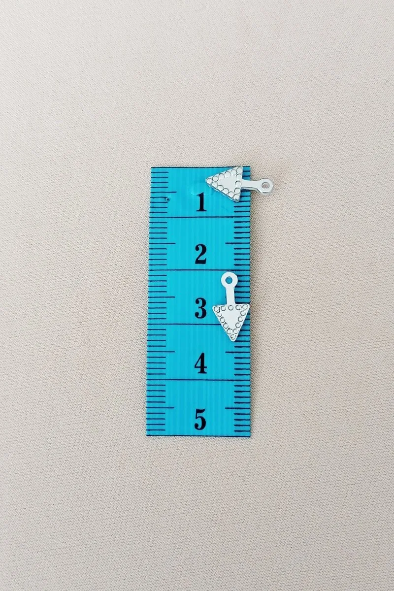 Oya Abiye Bileklik Kolye Pleksi Metalik Plastik Pul Gümüş Renk 8 gram 95 adet - BNC505 görsel 2
