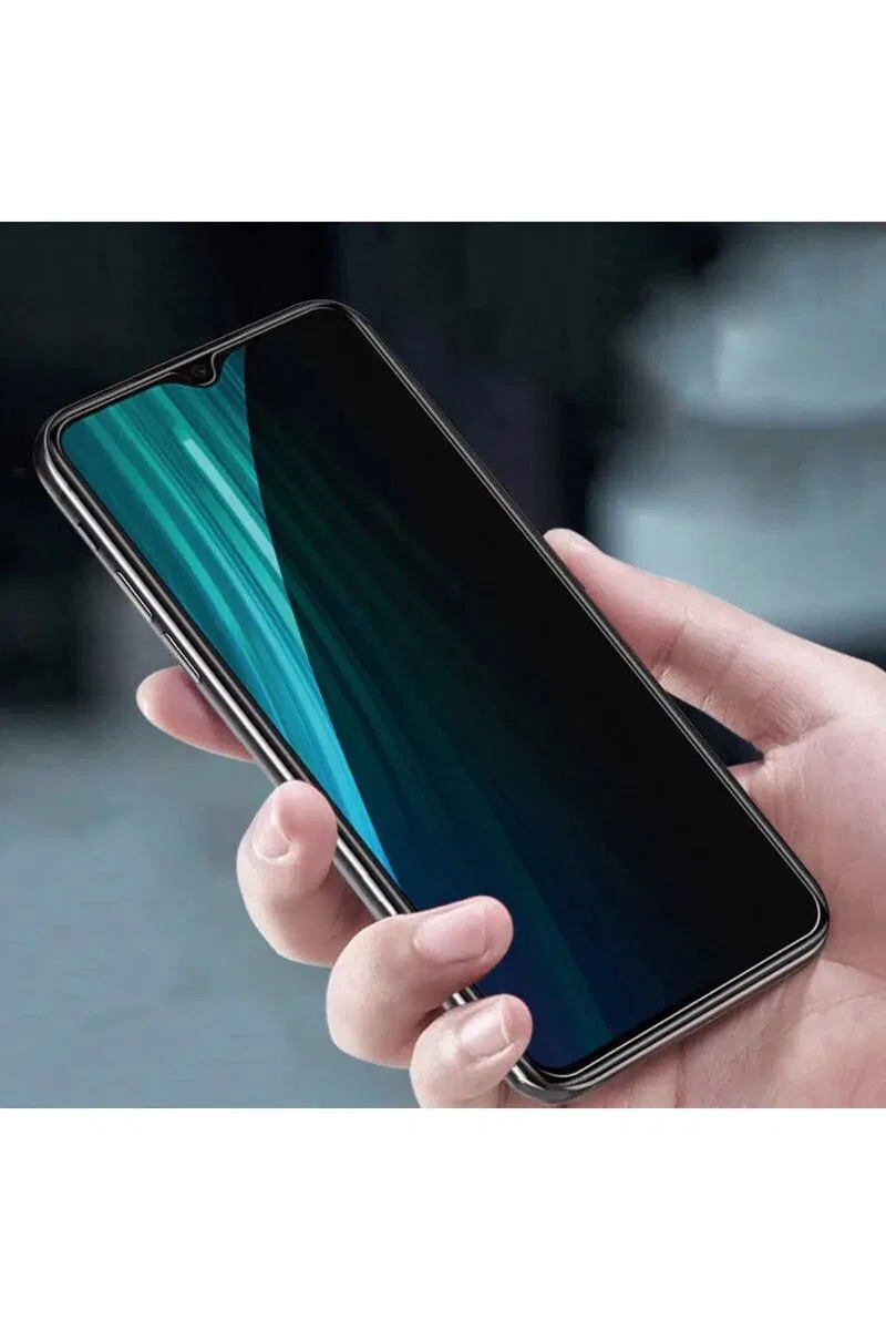 Samsung A31 Uyumlu Hayalet Ekran Gizli Tam Kaplayan Kırılmaz Cam Seramik Ekran Koruyucu Film görsel 5