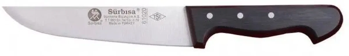 61020 - Sürmene Kasap Bıçağı 17 Cm - Kurban, Doğrama, Kesim görsel 2