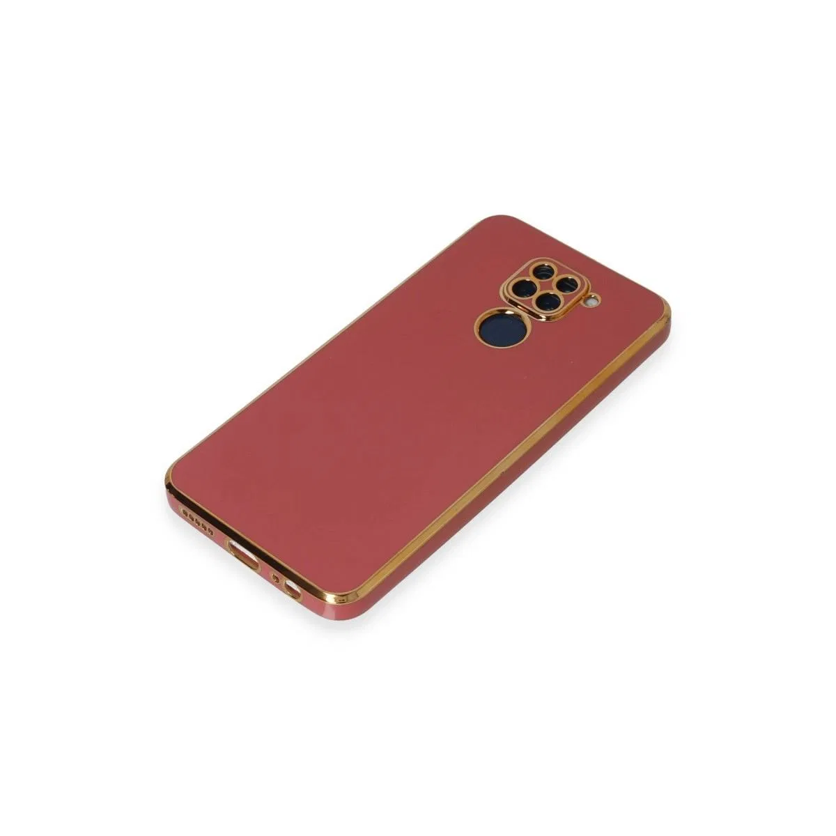 Xiaomi Redmi Note 9 Kılıf Volet Silikon - Kırmızı görsel 4
