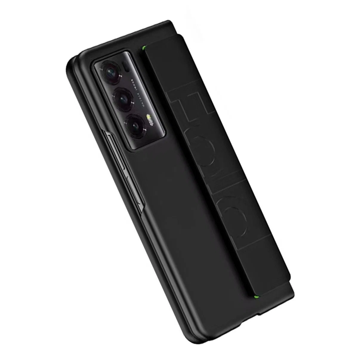 Huawei Honor Magic V2 Kılıf Data Kapak - Siyah görsel 3