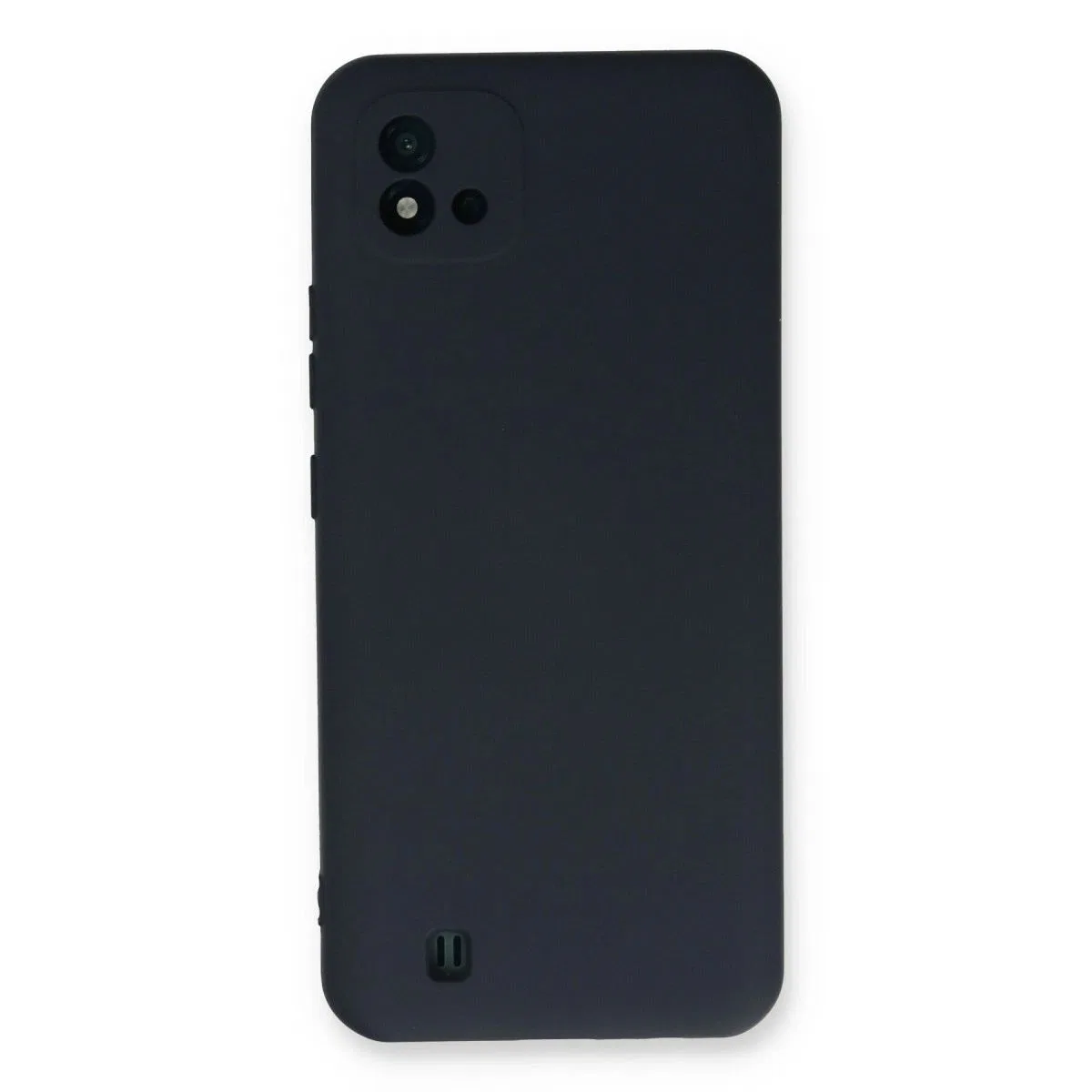 Realme C11 2021 Kılıf Nano İçi Kadife Silikon - Lacivert