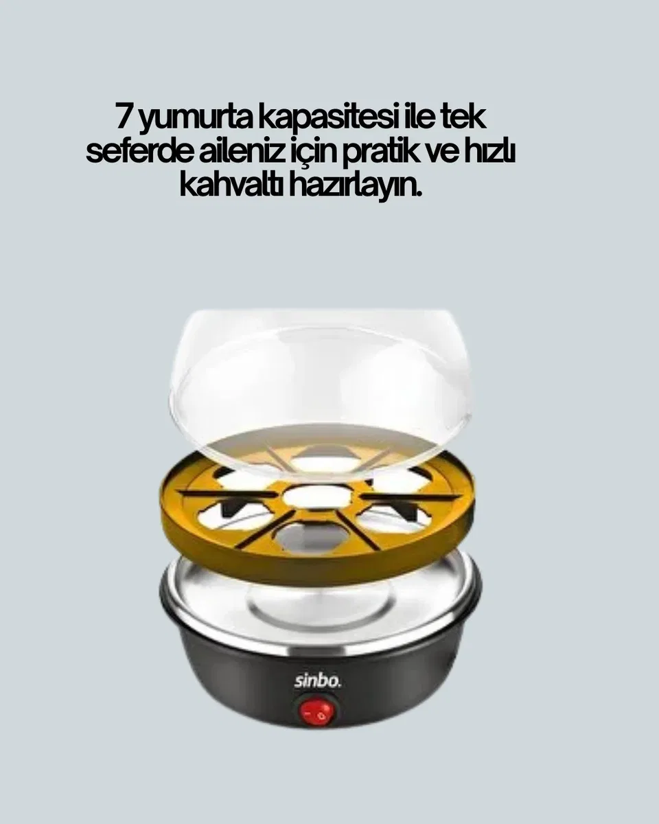 Yumurta Pişirme Cihazı görsel 2