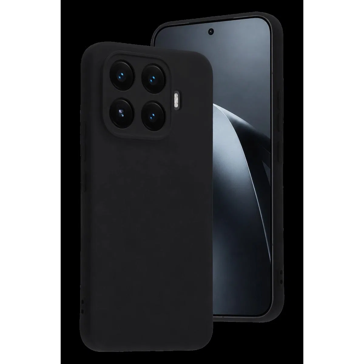 Xiaomi Mi 17t Pro Nano İçi Kadife Silikon - Siyah