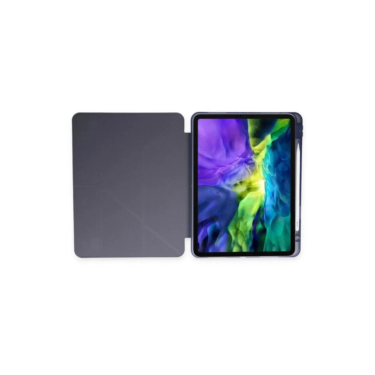 Apple İpad 10. 2 (8. nesil) Kılıf Kalemlikli Mars Tablet Kılıfı - Lavender görsel 5