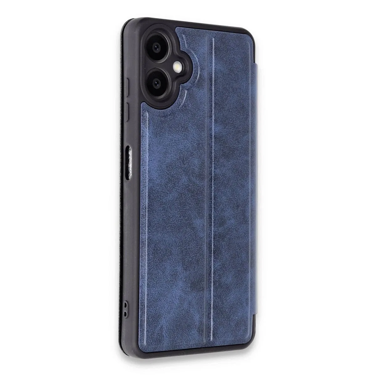 Samsung Galaxy A06 Kılıf Flip Cover - Lacivert görsel 2