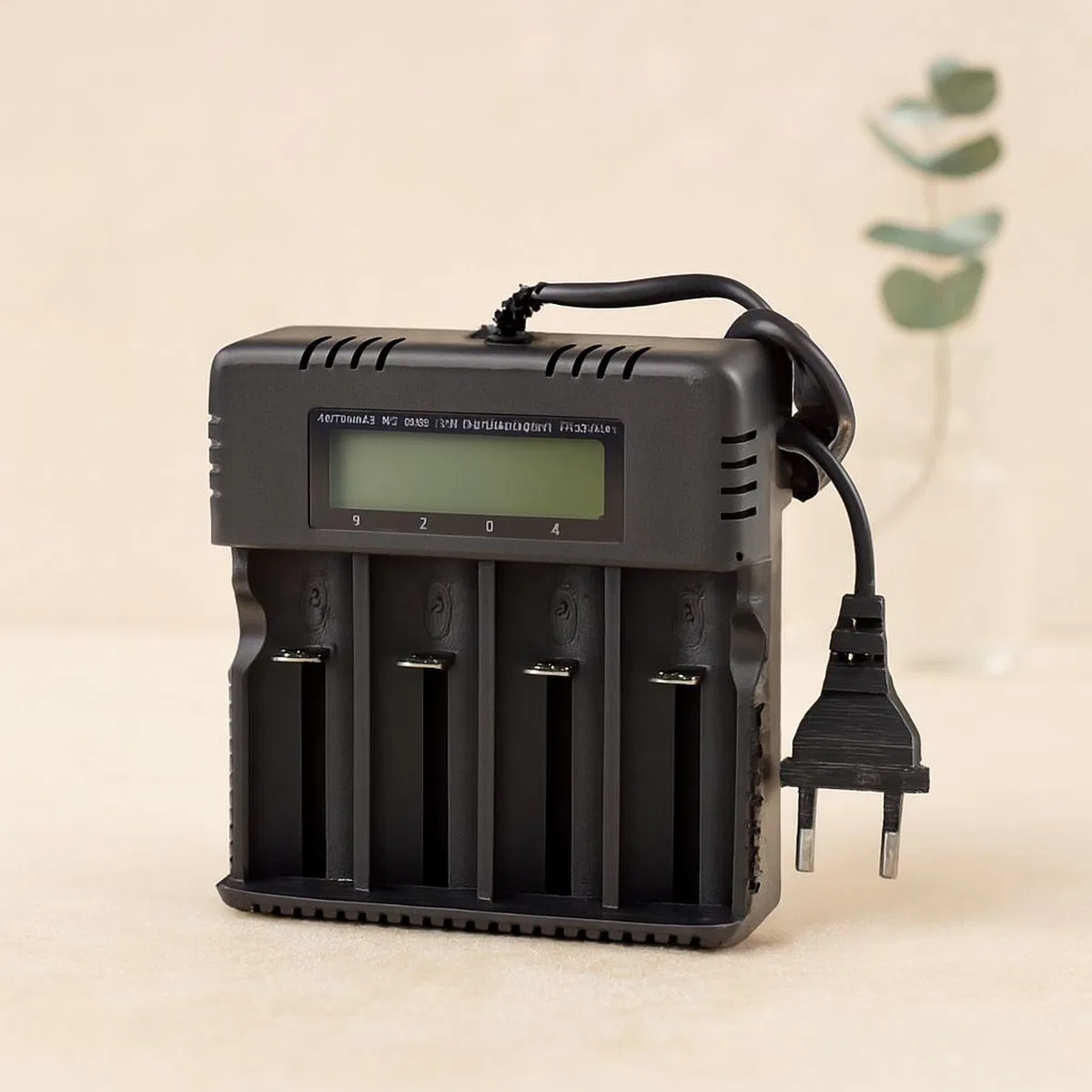 4 Yuvalı Li-ion Pil Şarj Cihazı 3000mA 4. 2V (18650/26650/16340 Uyumlu)