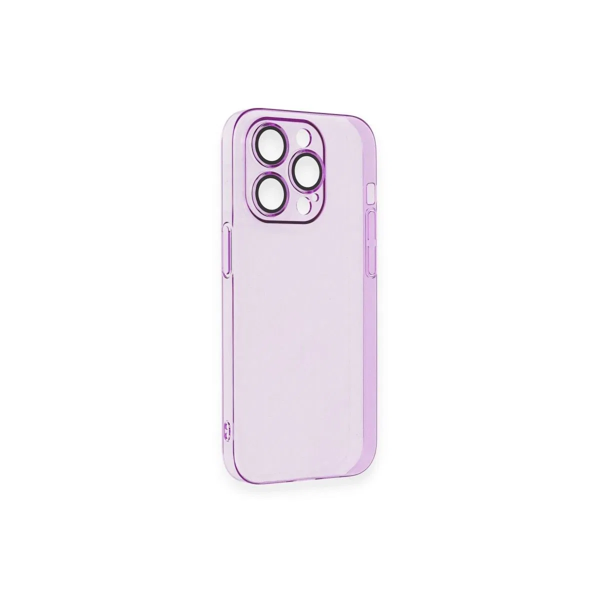 Apple İphone 13 Pro Max Kılıf Armada Lensli Kapak - Mor görsel 5