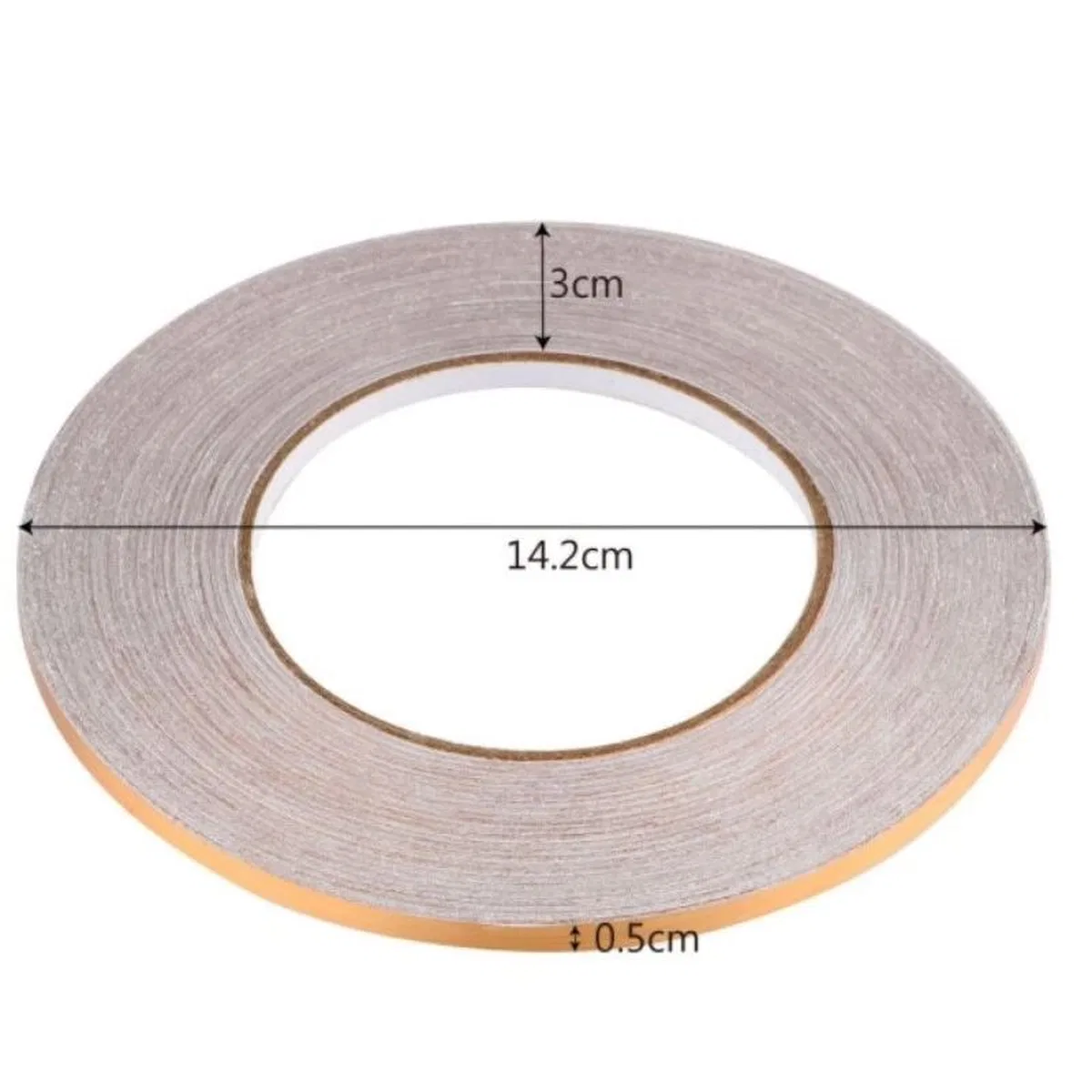 0. 5 Cm 50 Metre Gold Fayans Arası Şerit Bant görsel 3