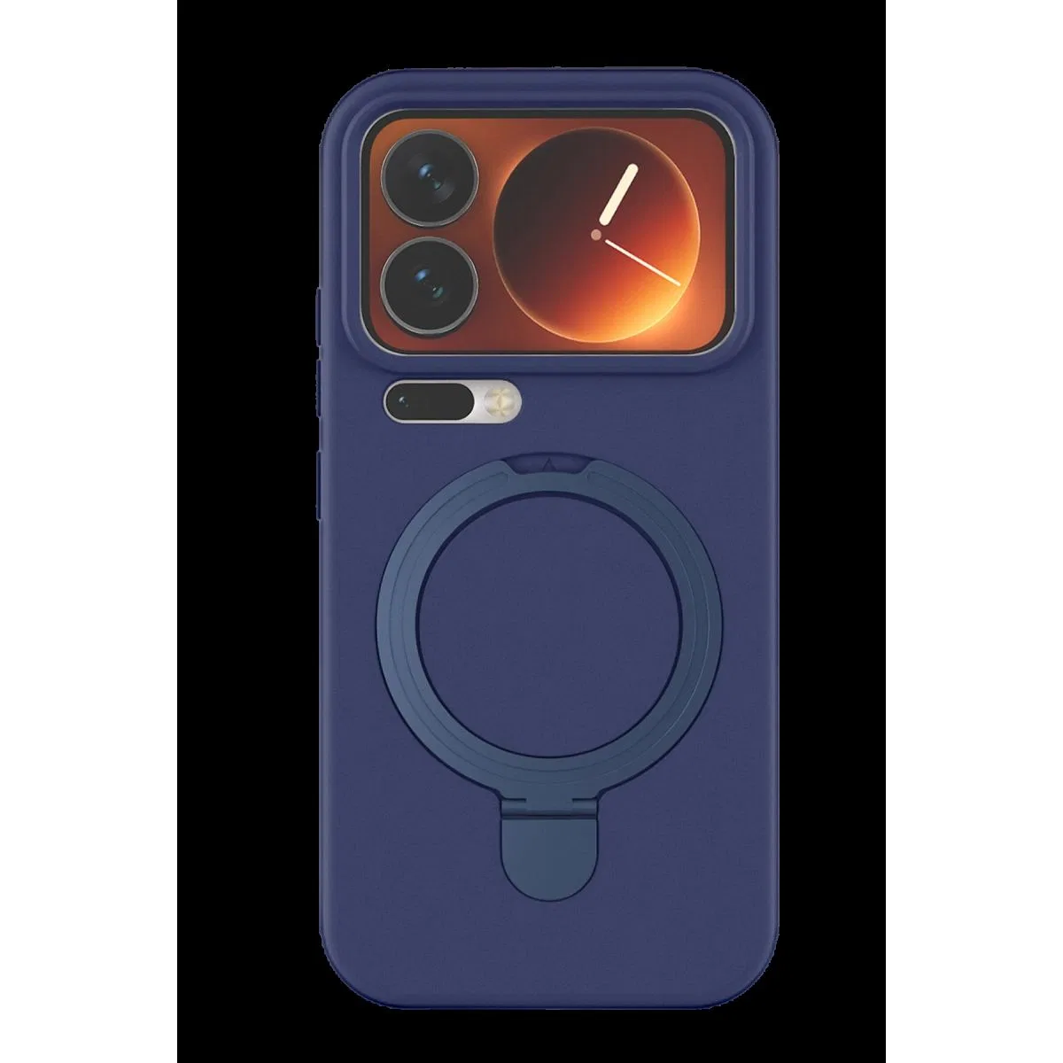 Xiaomi Mi 17 Pro Max Regal Magsafe Standlı Kapak - Lacivert görsel 3