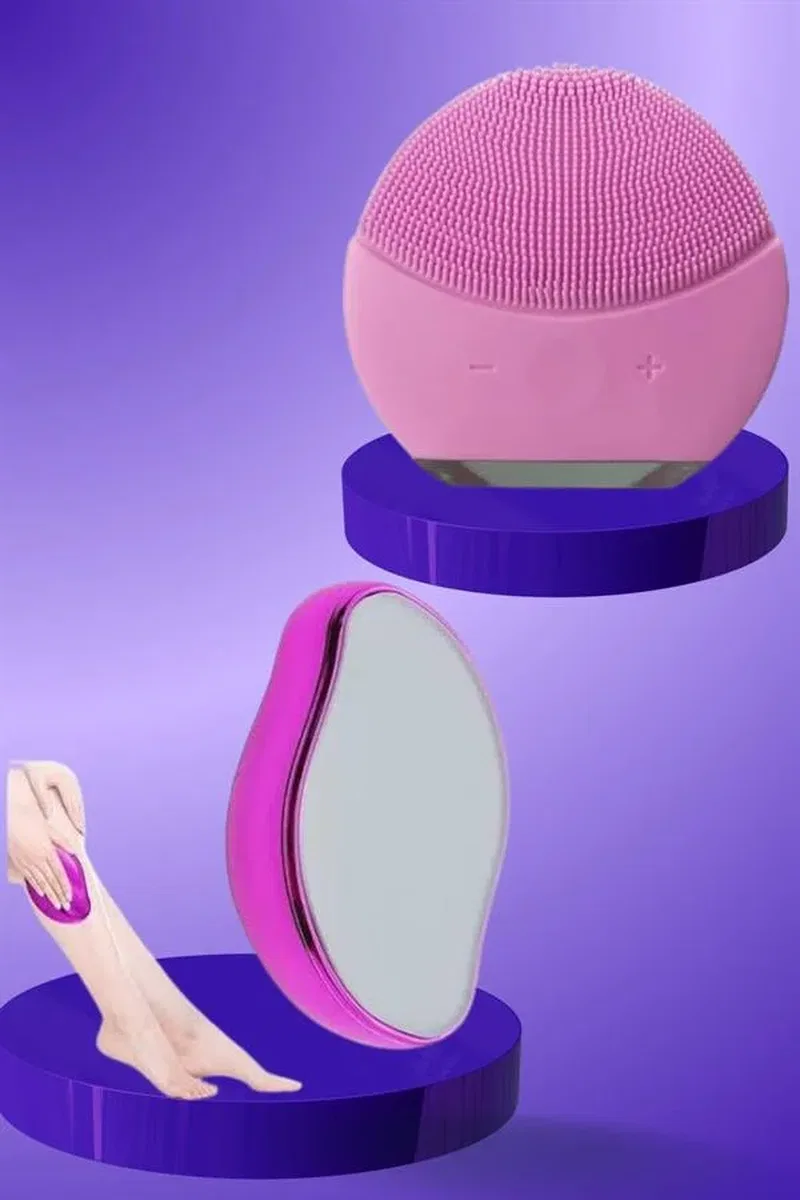 Crystal Eraser Epilasyon Aleti ve Titreşimli Yüz Temizleme Masaj Aleti görsel 4