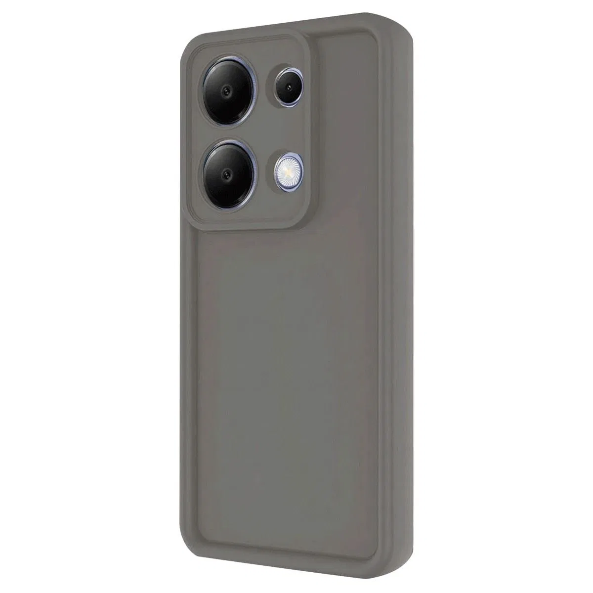 Xiaomi Redmi Note 13 Pro 4g Kılıf Viera Silikon - Gri görsel 2
