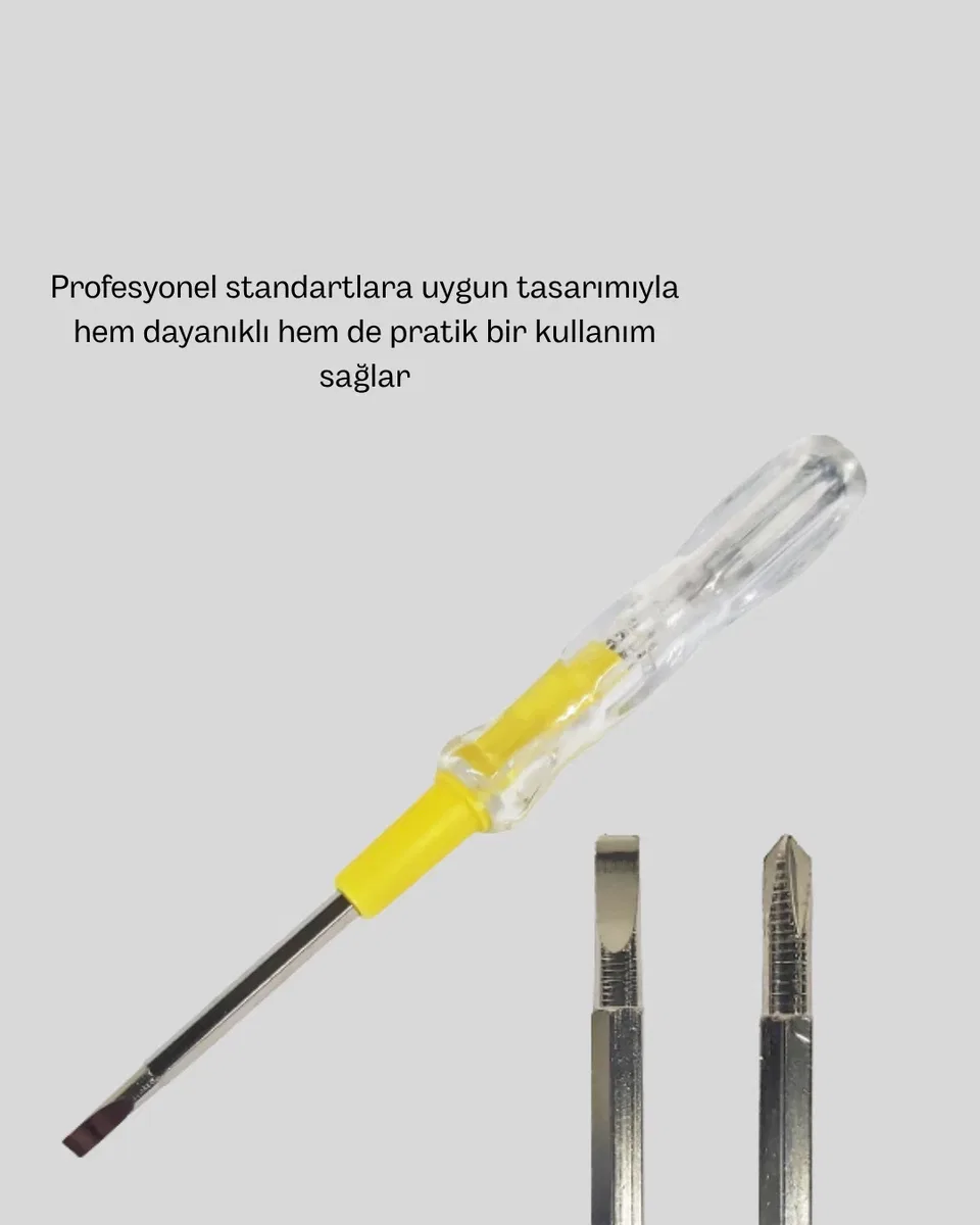 Profesyonel Neon Test Kalemi görsel 2