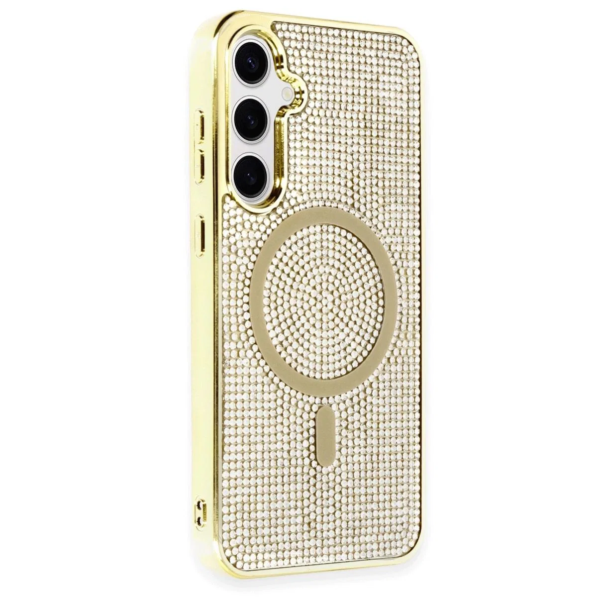 Joko Samsung Galaxy S23 Kılıf Helen Magsafe Kapak - Gold görsel 2