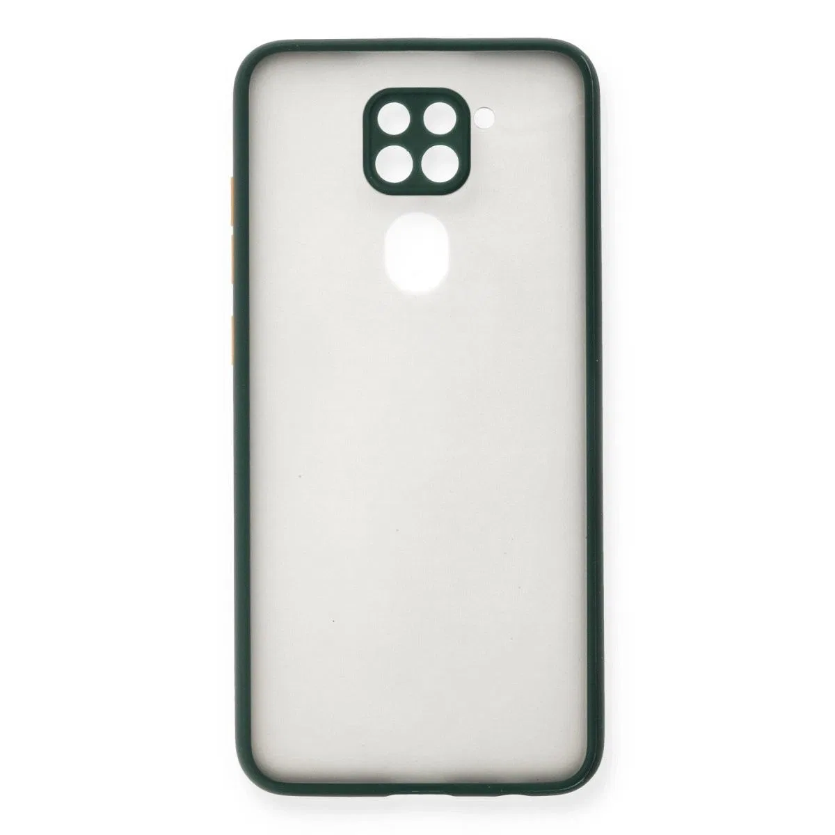 Xiaomi Redmi Note 9 Kılıf Montreal Silikon Kapak - Yeşil görsel 2