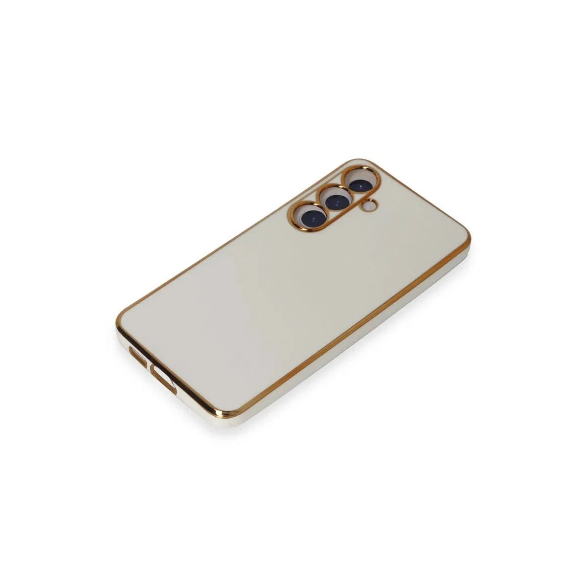 Samsung Galaxy S24 Plus Kılıf Volet Silikon - Beyaz görsel 4