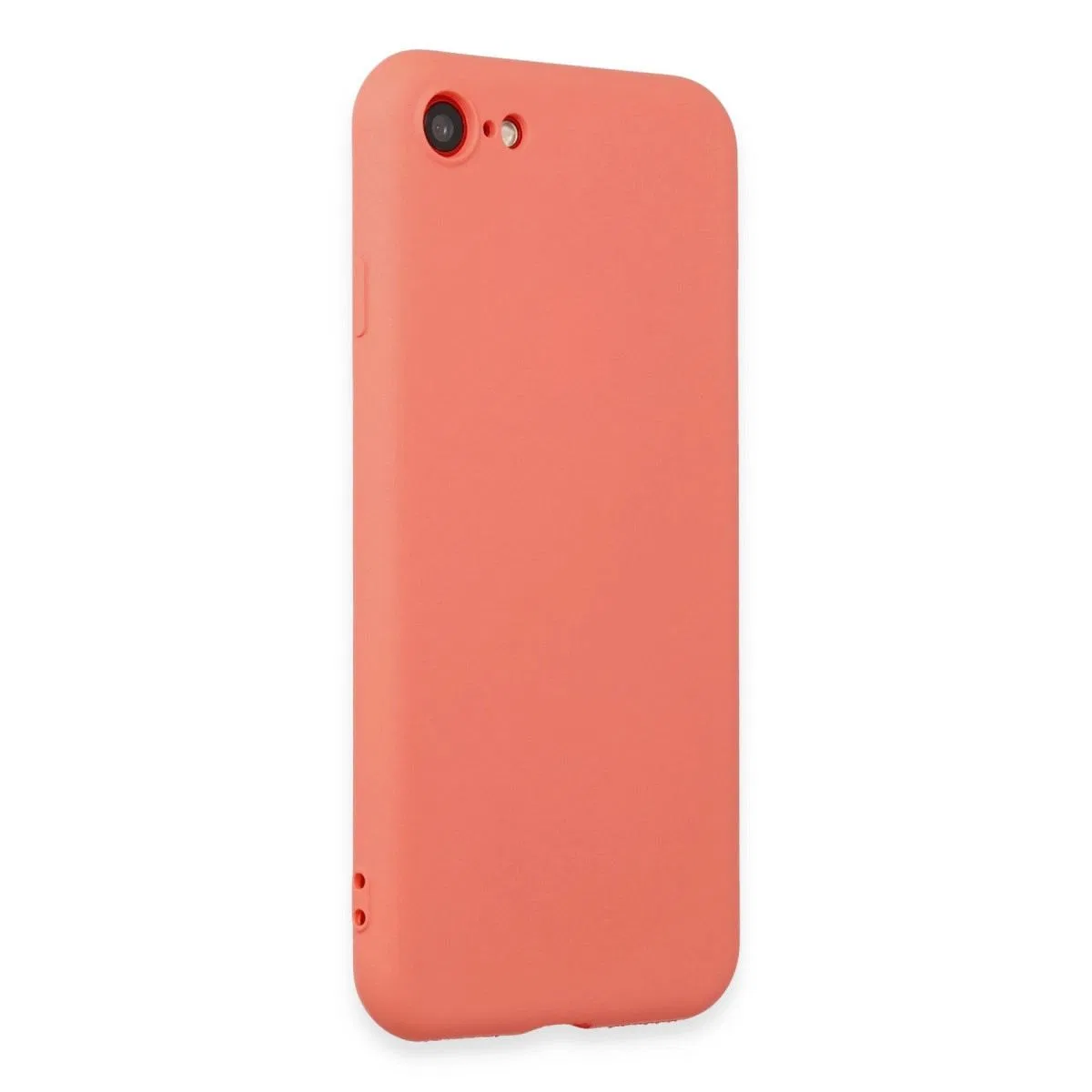 Apple İphone 7 Kılıf First Silikon - Turuncu görsel 2