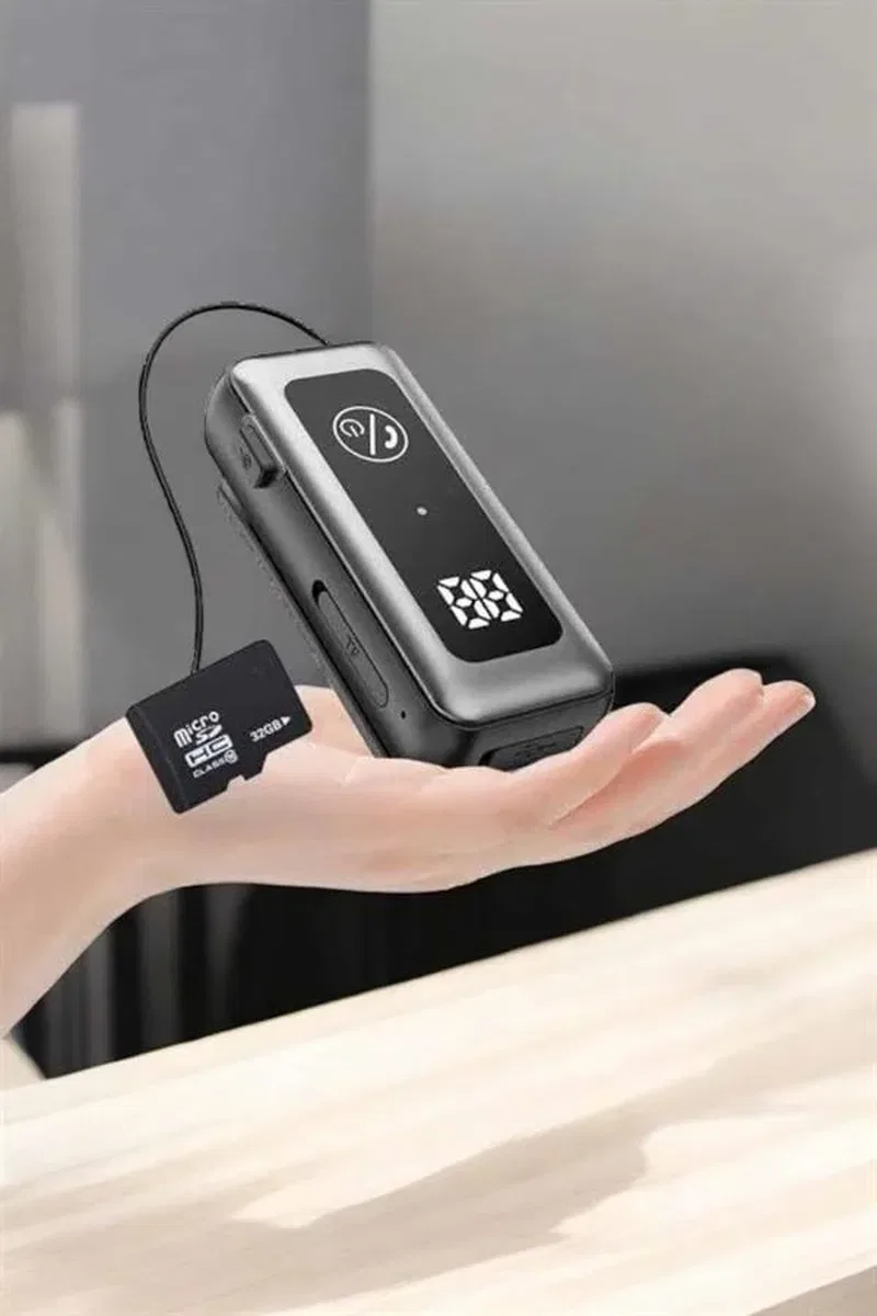 Kablolu Bluetooth Kulaklık Kulak İçi Stereo Mikrofonlu Dijital Göstergeli görsel 5