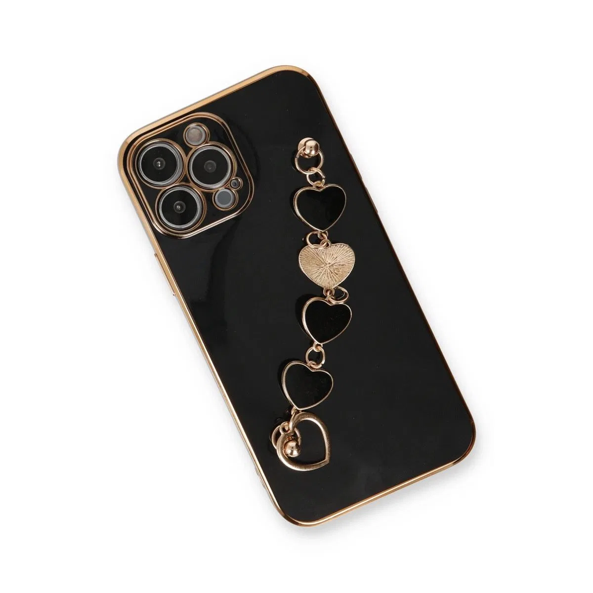Apple İphone 14 Pro Max Kılıf Esila Silikon - Siyah görsel 2
