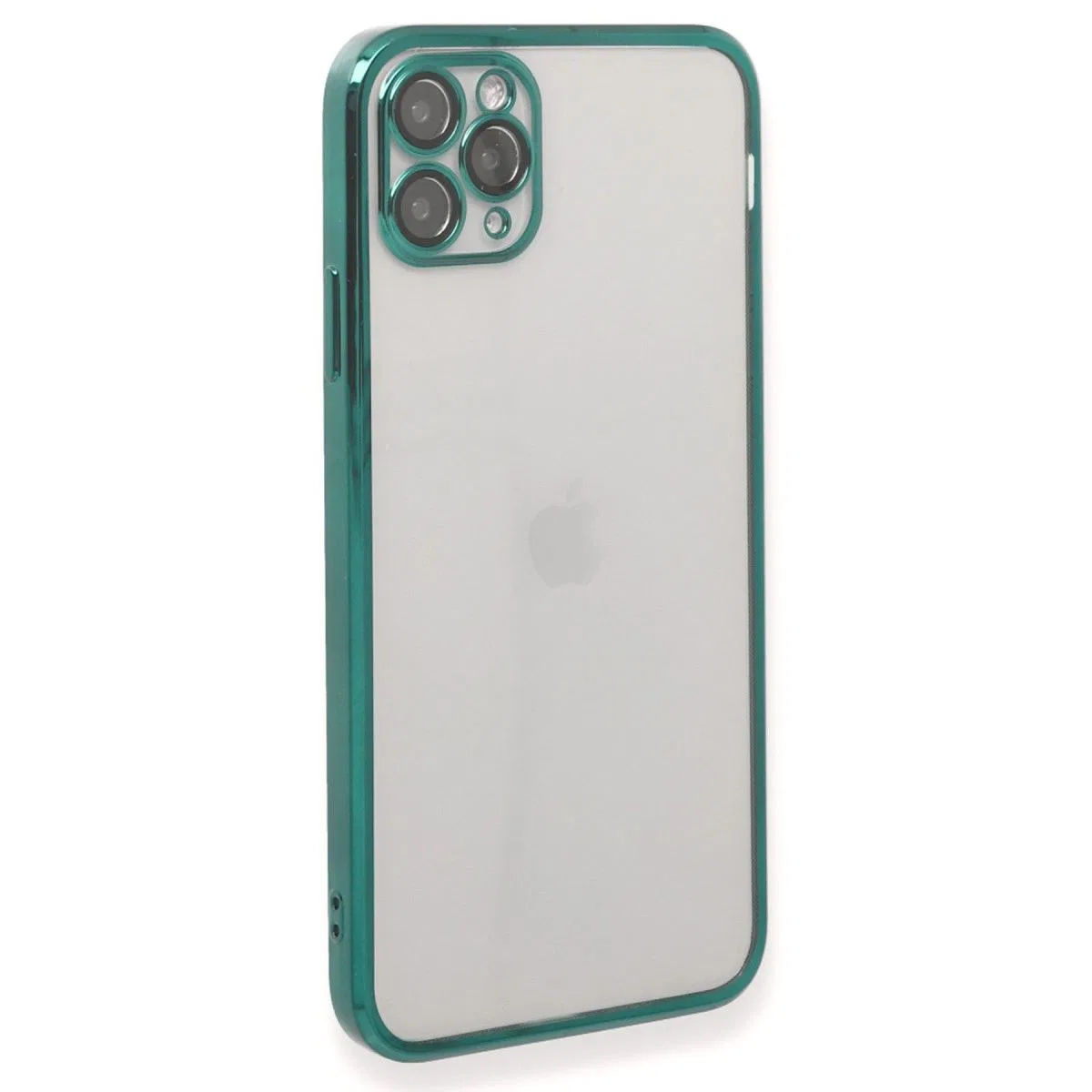 Apple İphone 11 Pro Max Kılıf Razer Lensli Silikon - Yeşil görsel 3