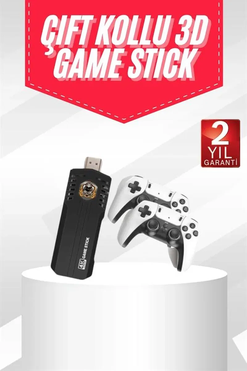 20. 000 Oyunlu Kablosuz Çift Kol Retro Oyunlar Çift Kollu Game Stick görsel 2