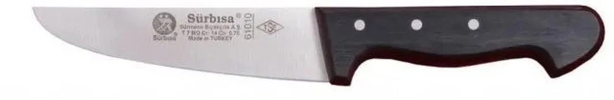 61010 - Sürmene Kasap Deri Yüzme Bıçağı 14 Cm görsel 2