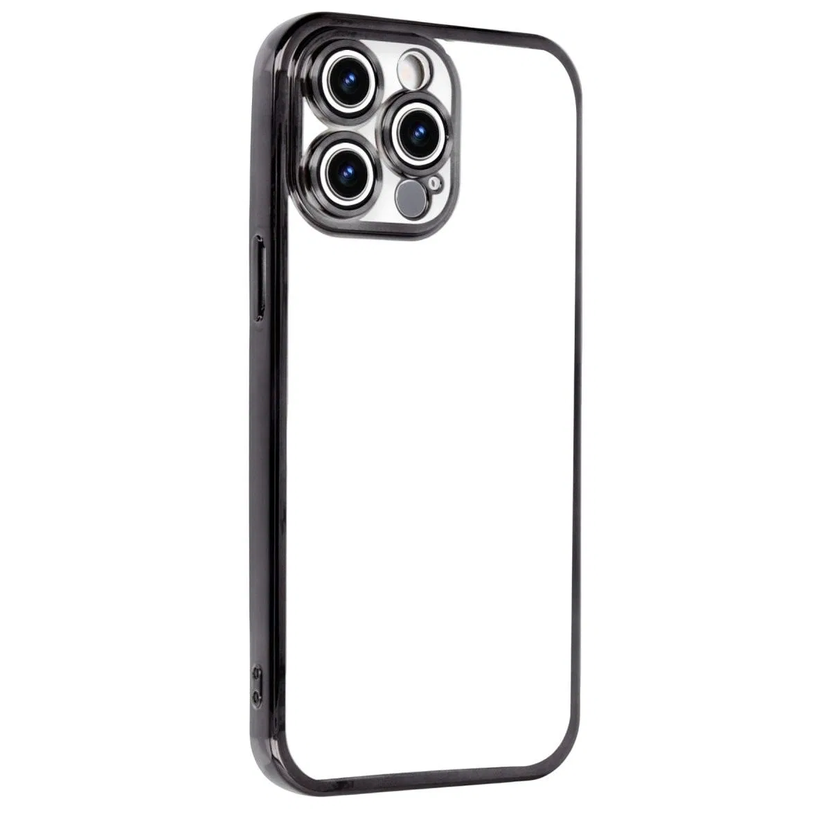 Apple İphone 15 Pro Max Razer Lensli Silikon - Siyah görsel 2