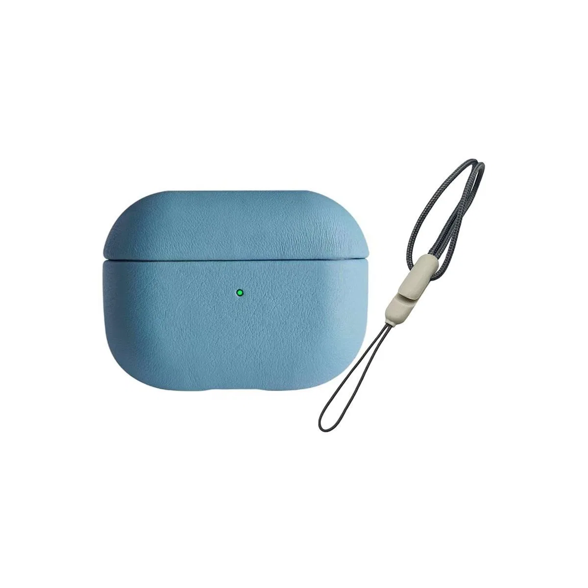 Apple Airpods 3 (3. nesil) 405 Deri Kılıf - Sierra Blue