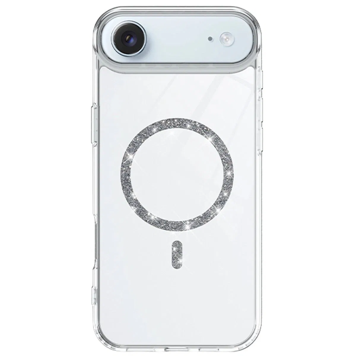 Apple İphone 17 Air Live Diamond Magsafe Kapak - Şeffaf görsel 2