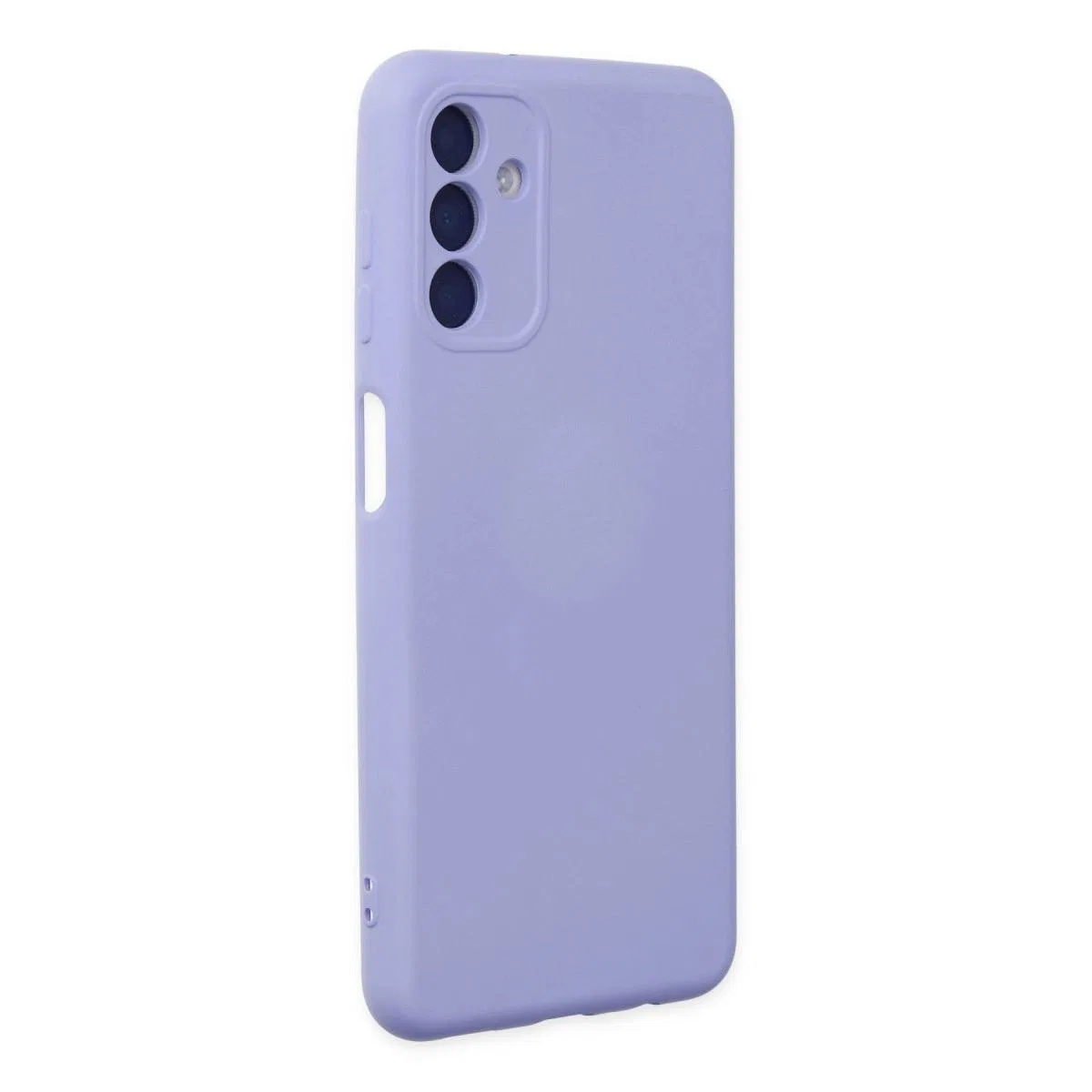 Samsung Galaxy A04s Kılıf Nano İçi Kadife Silikon - Lila görsel 2