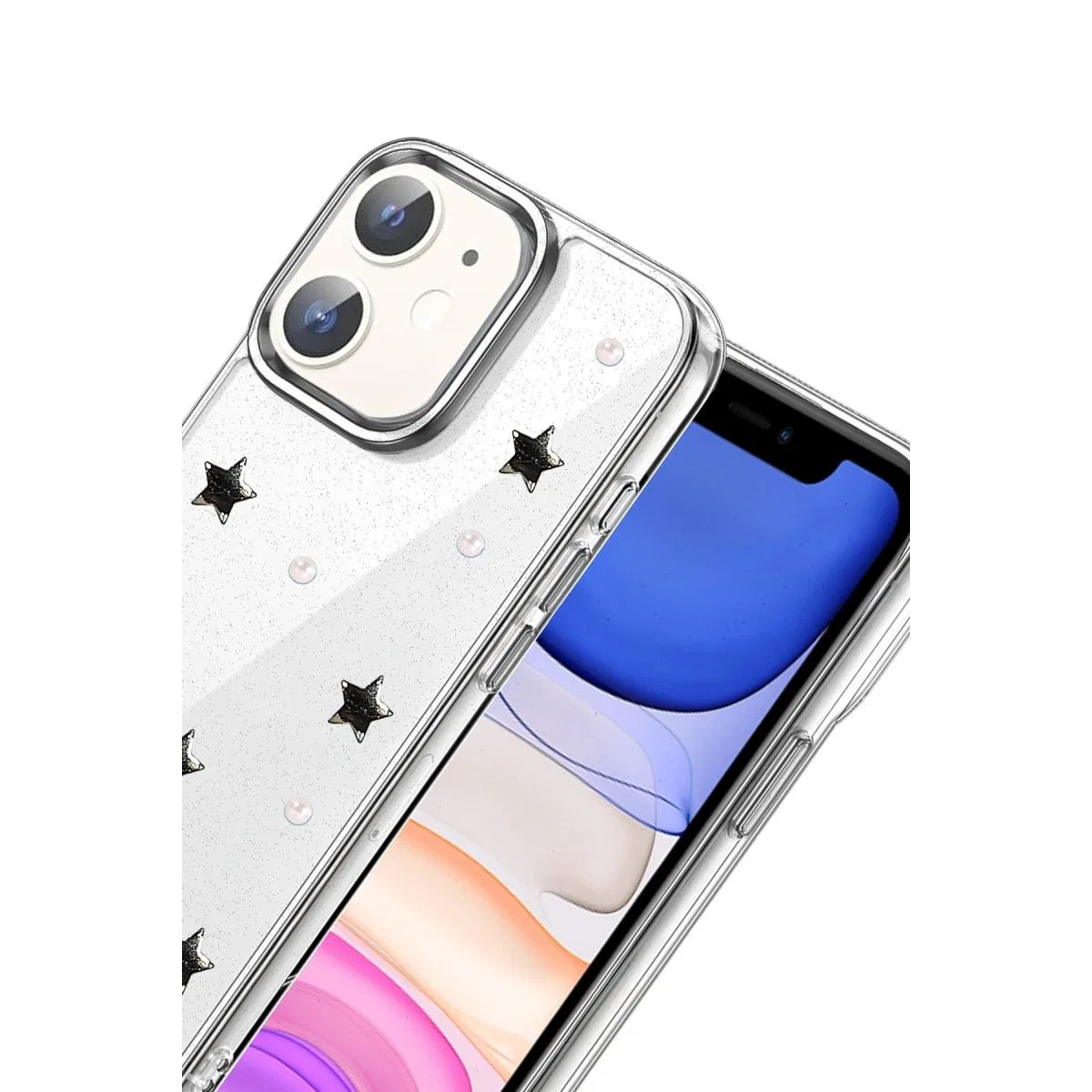 Apple İphone 11 Fiyonk Desenli Kapak - Desen 7 görsel 2
