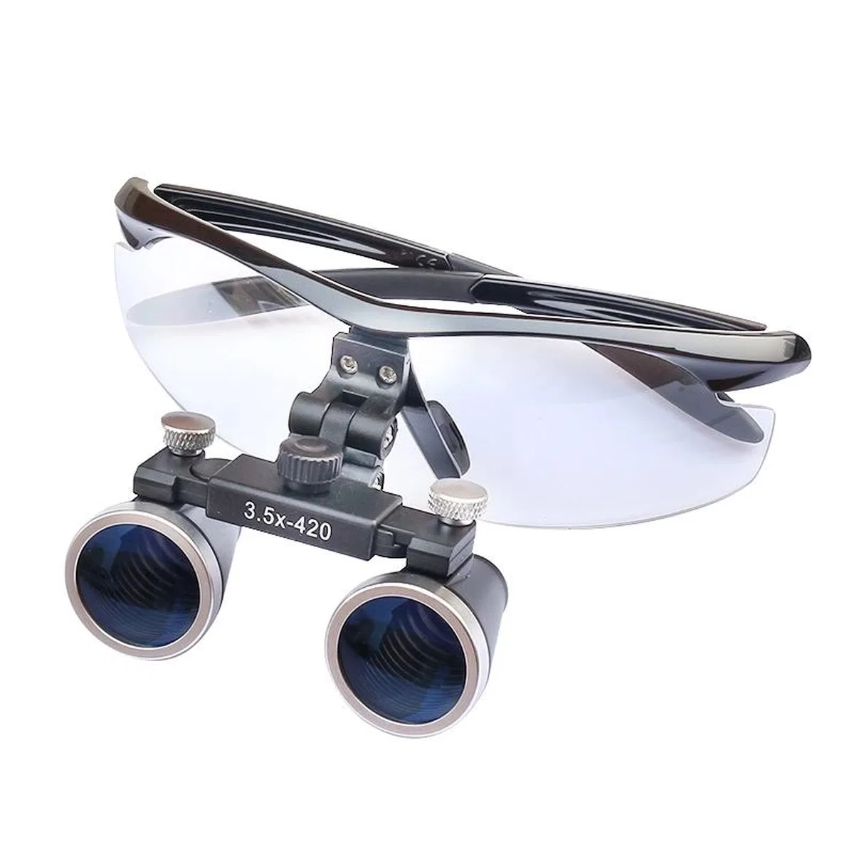 Nikula-3. 5x-420mm Diş Cerrahi Gözlük Lens Büyüteç, taşıma Çantalı