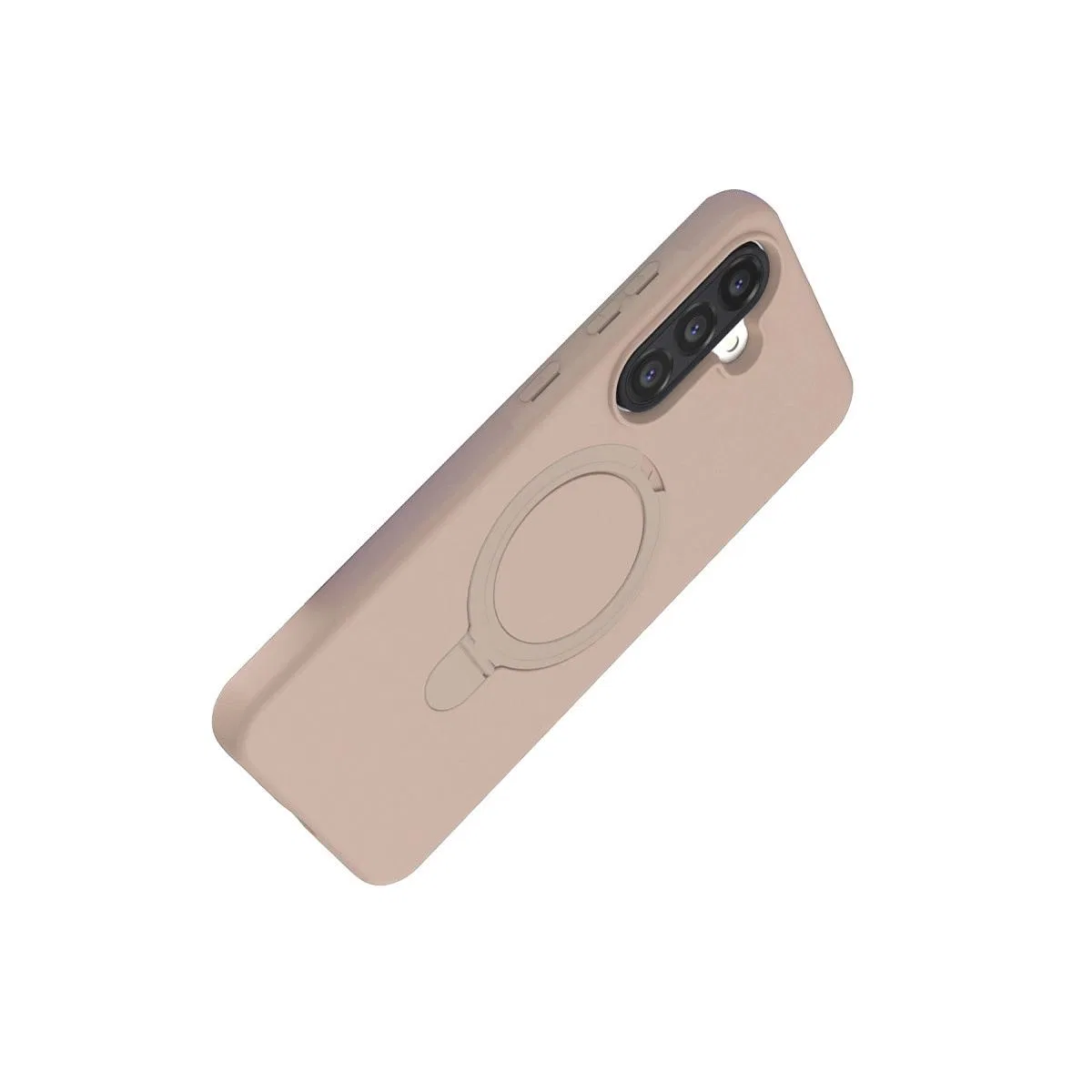 Samsung Galaxy A36 Regal Magsafe Standlı Kapak - Çöl Titanyum görsel 4