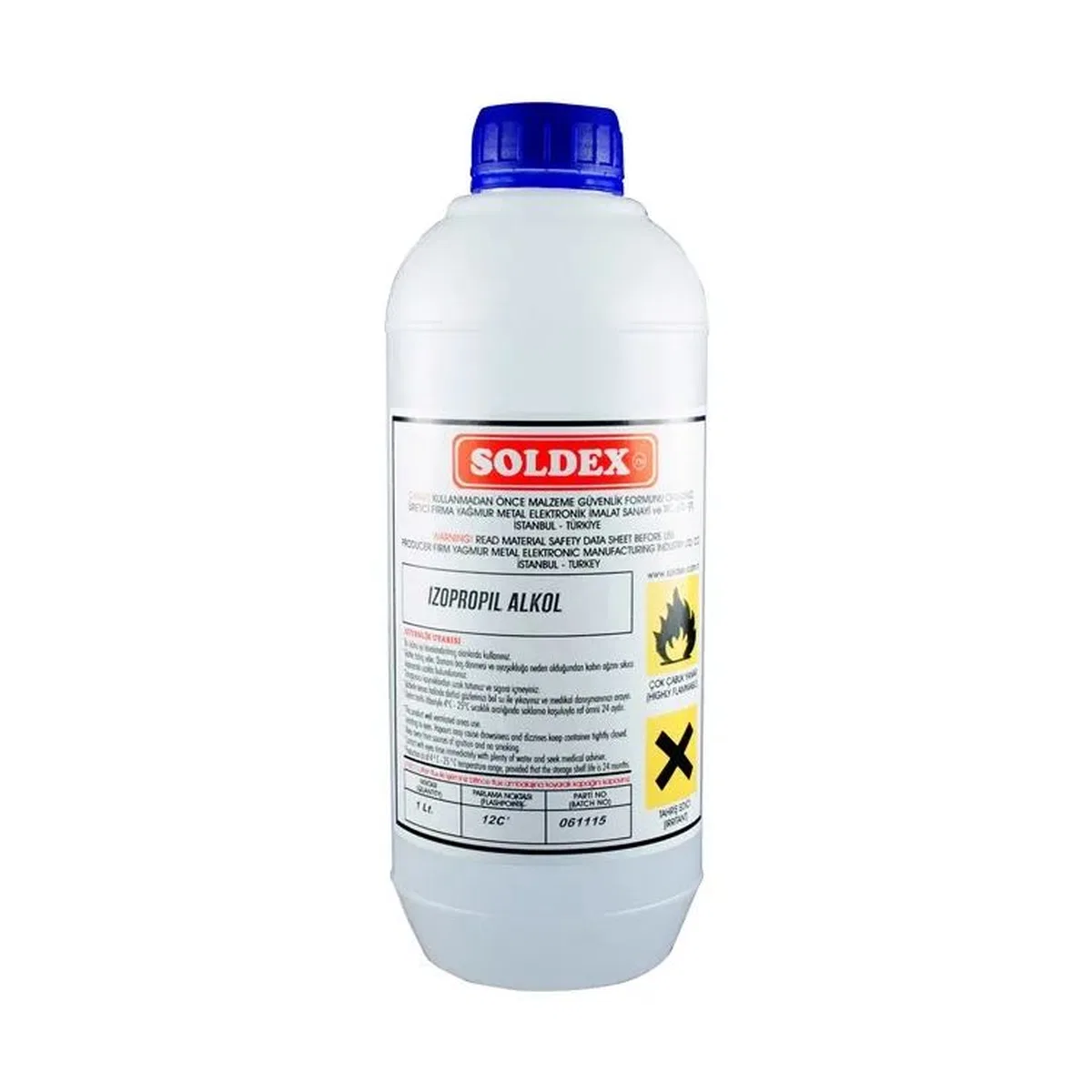 İzopropil Alkol 1 Lt - %99, 9 Saf İpa