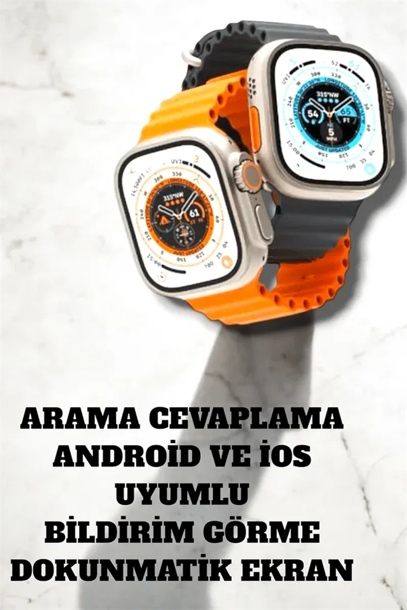 Uyku ve Nabız Takipli, Wireless Şarjlı Akıllı Saat Android ve iOS Uyumlu görsel 3